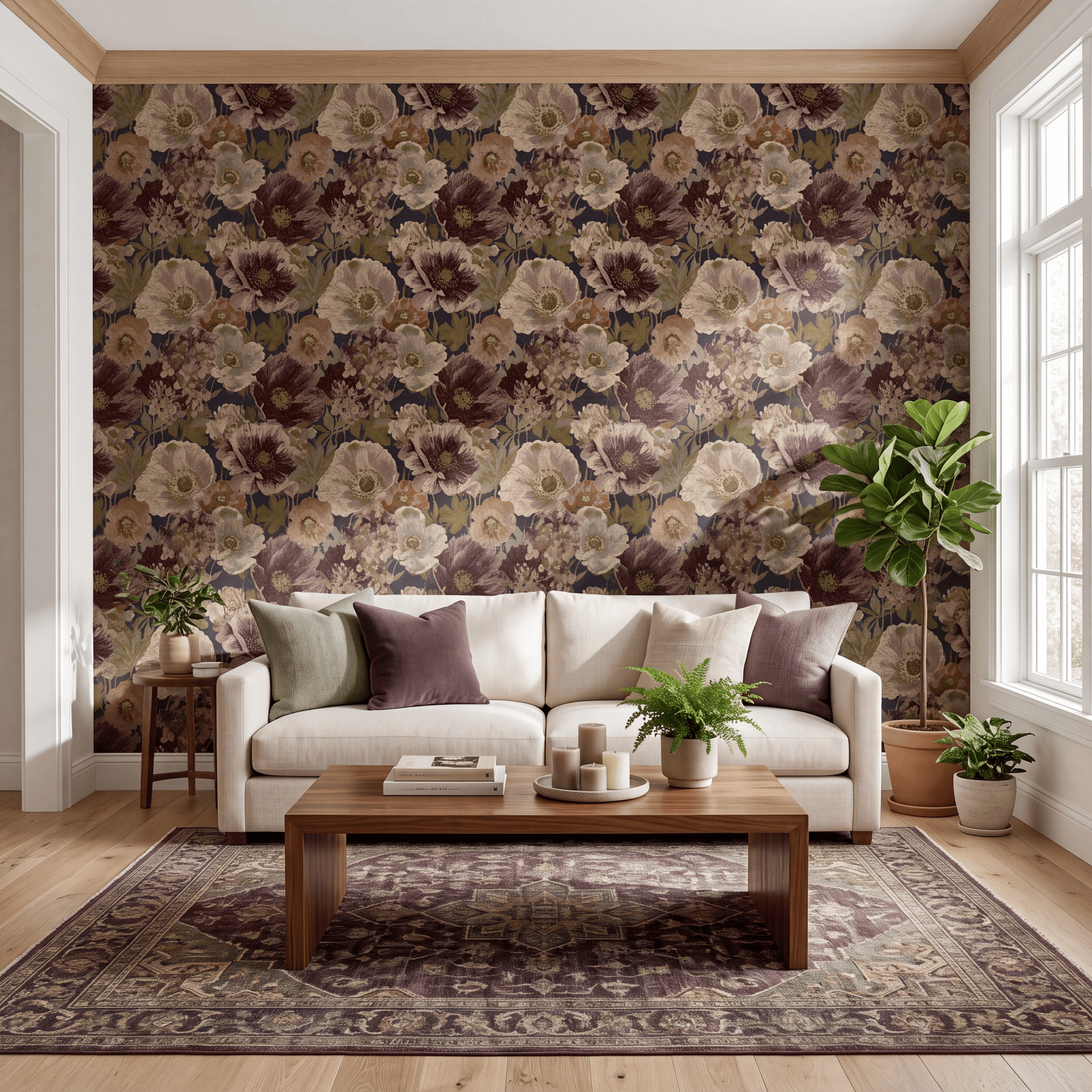 Mulberry Wallpaper - Lemon Park