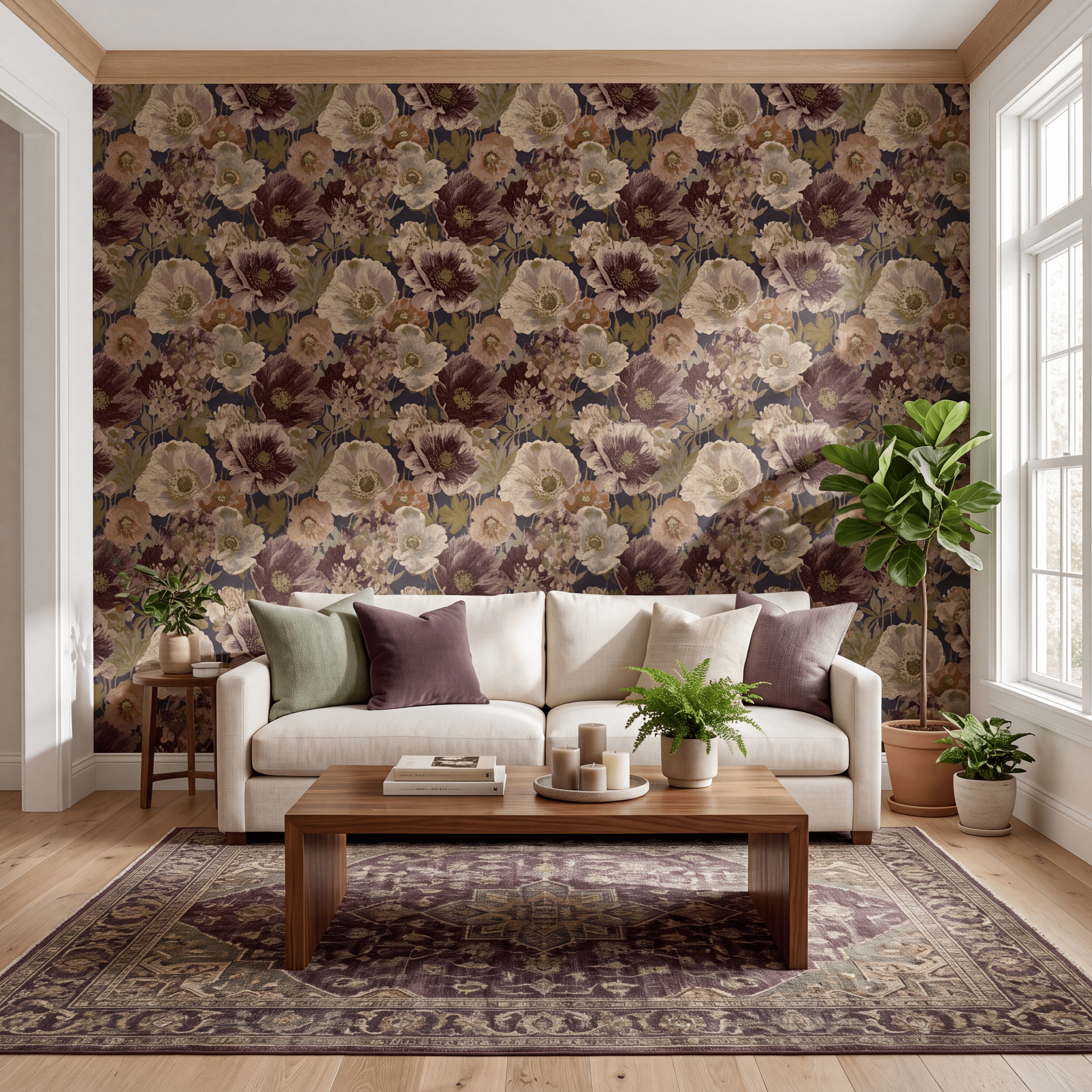 Mulberry Wallpaper - Lemon Park