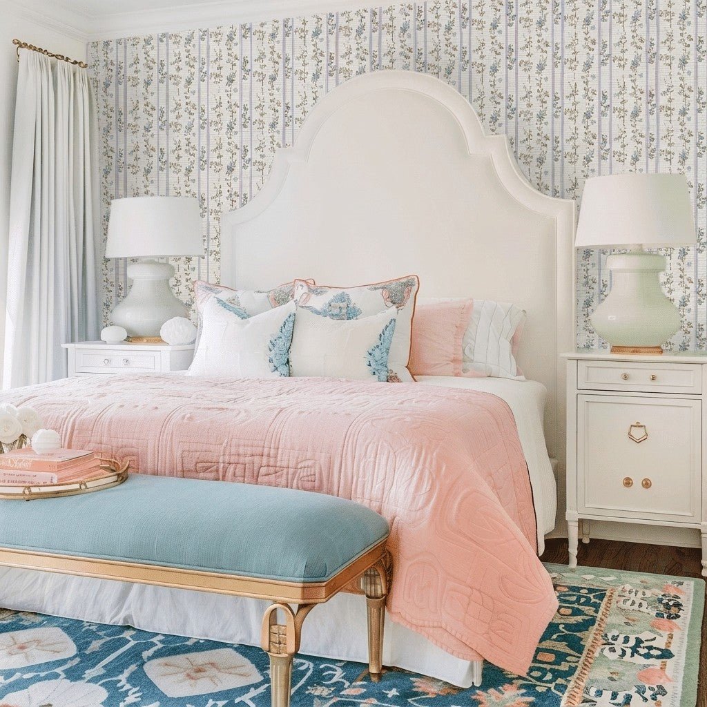 Naomi Faux Grasscloth Wallpaper - Lemon Park