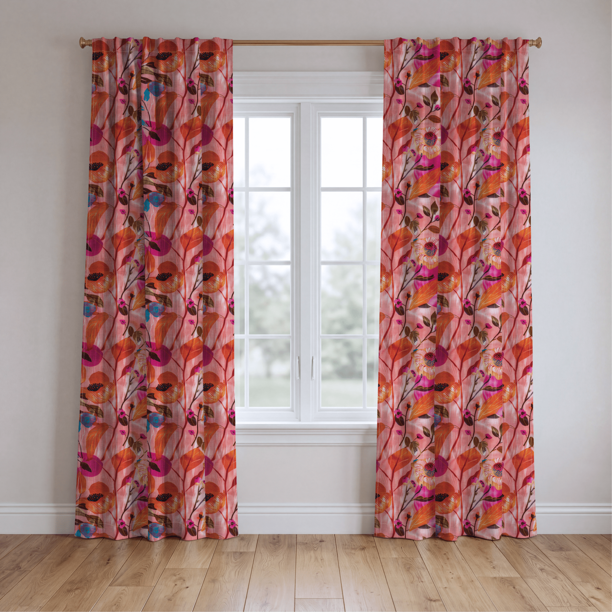 Natalia's Tropical Tapestry - Drapery - Lemon Park