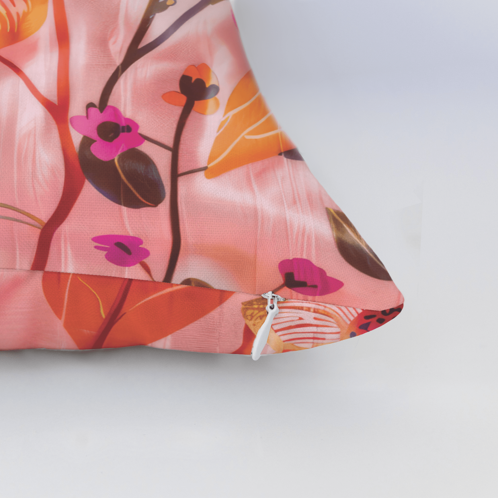 Natalia's Tropical Tapestry Throw Pillow - Lemon Park
