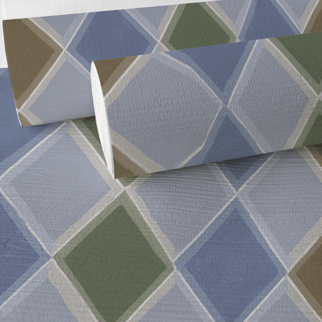 Nathan Faux Grasscloth Wallpaper - Lemon Park
