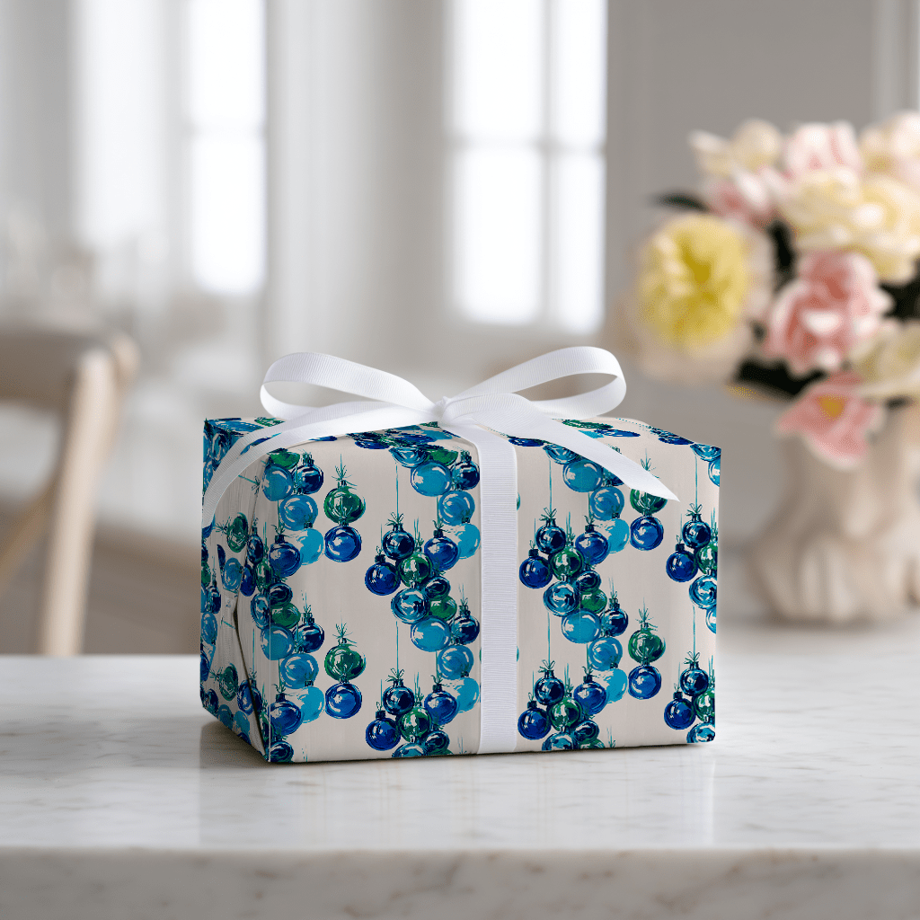 Navy Nelson - Wrapping Paper - Lemon Park