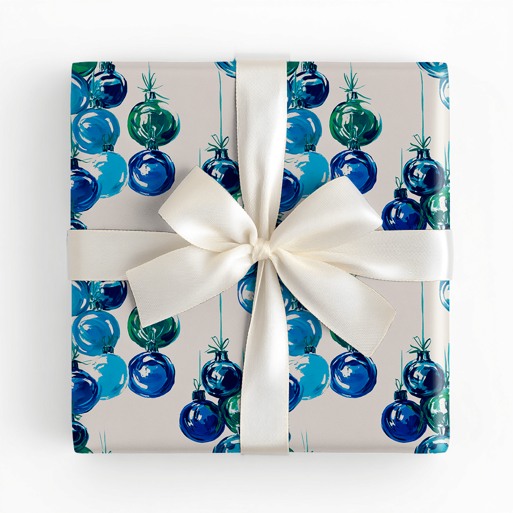 Navy Nelson - Wrapping Paper - Lemon Park
