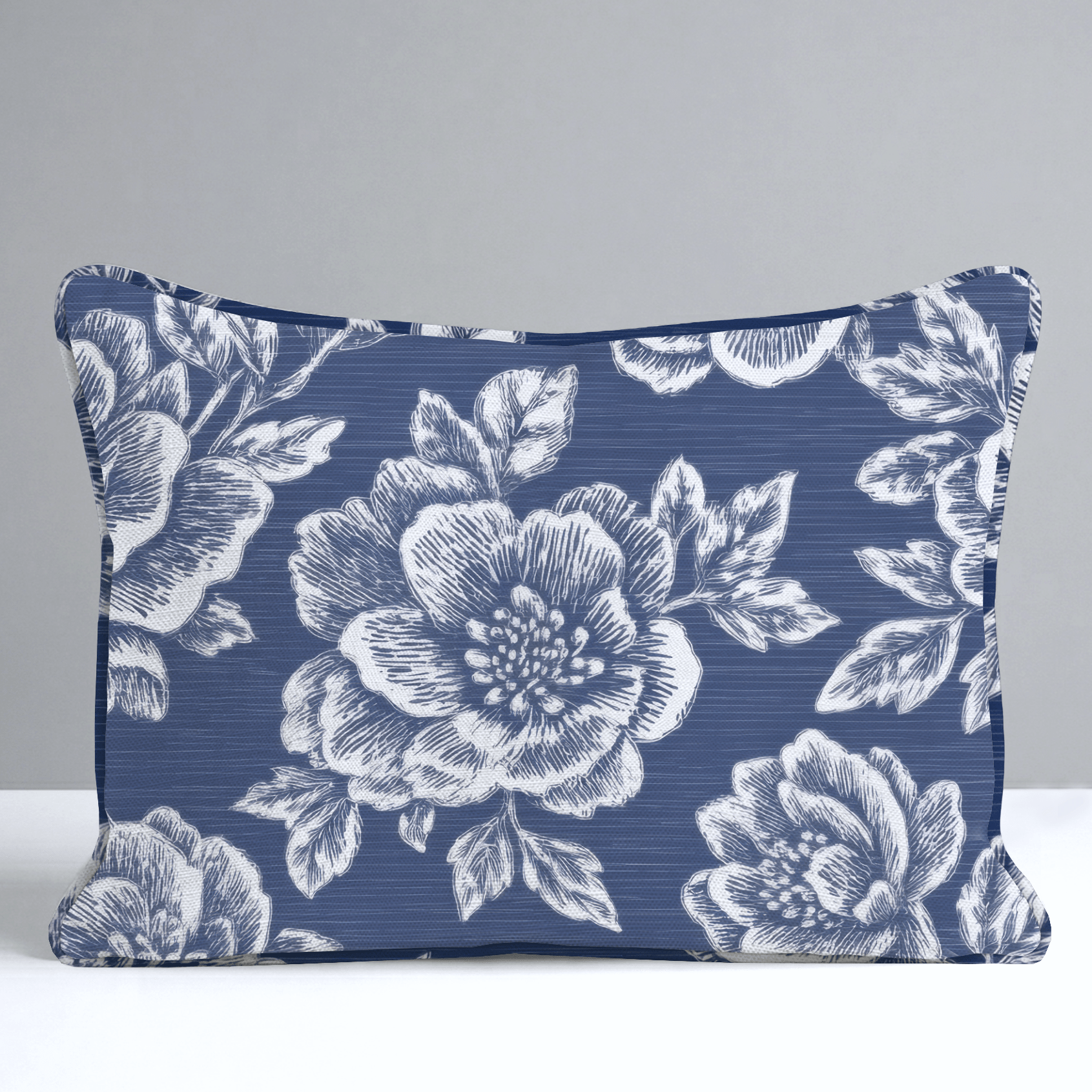 Navy Night Throw Pillow - Lemon Park
