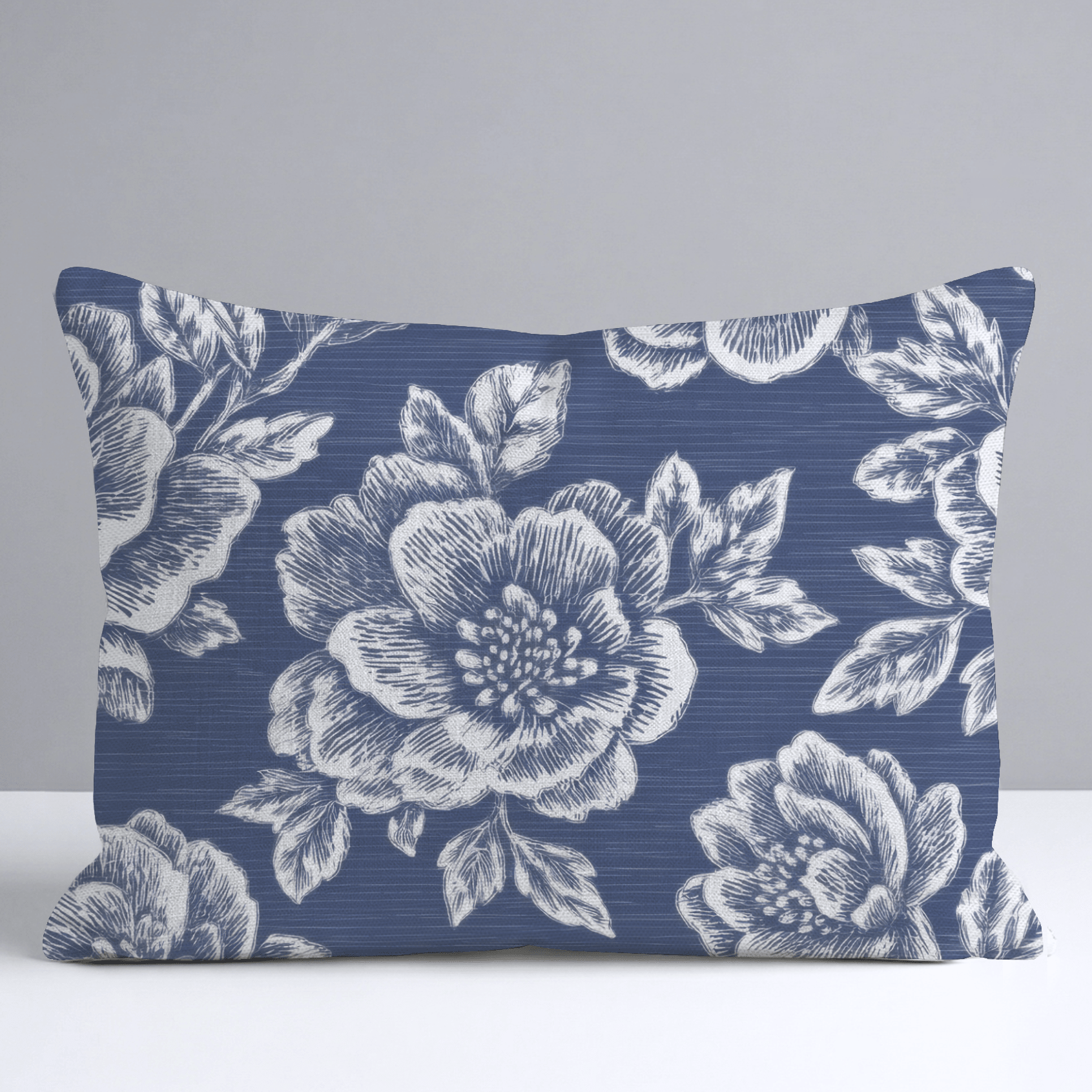 Navy Night Throw Pillow - Lemon Park