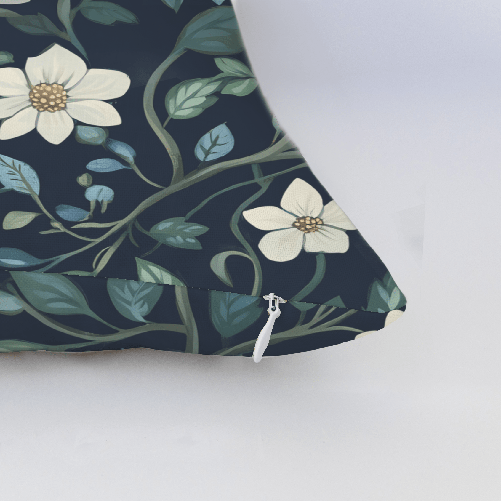 Navy Throw Pillow - Lemon Park