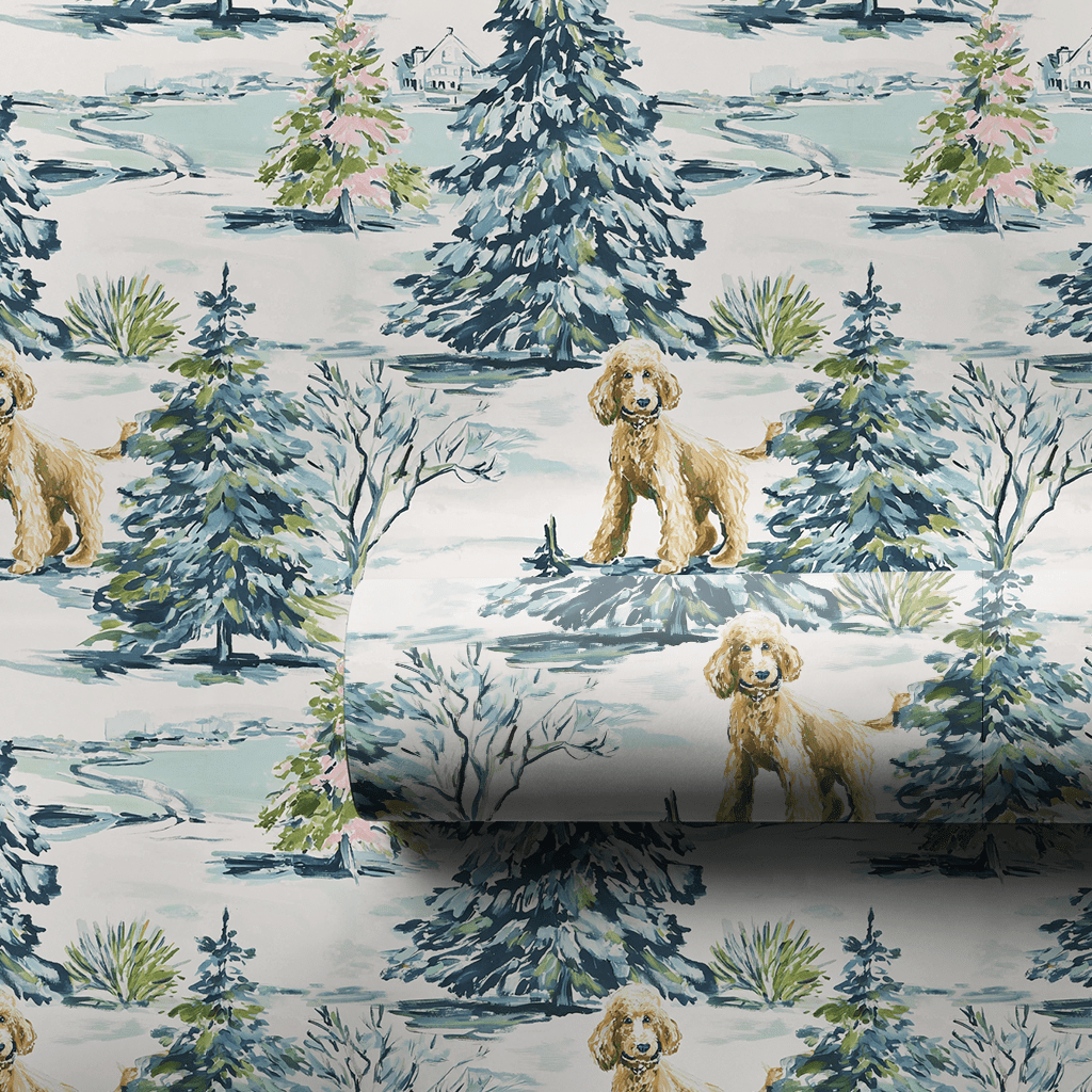 Nellie North - Wrapping Paper - Lemon Park