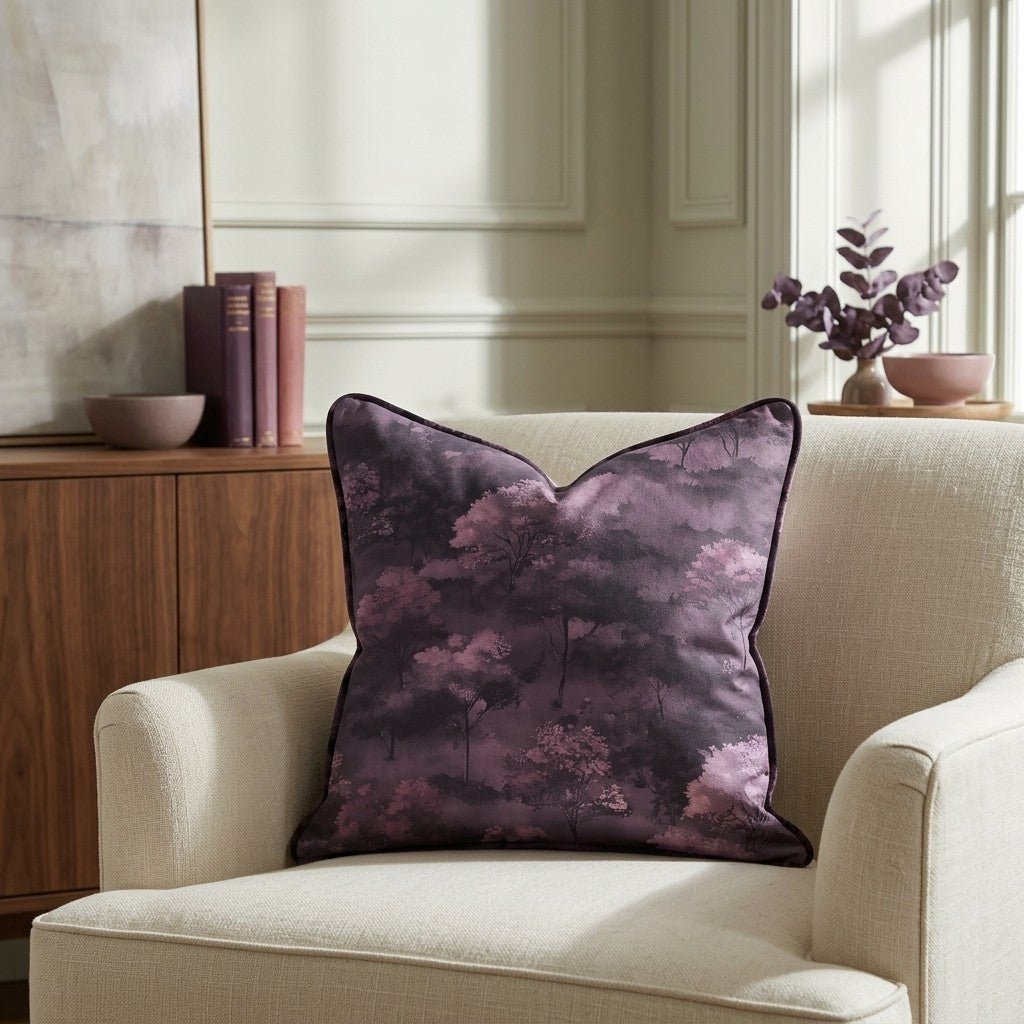 Nightshade Throw Pillow - Lemon Park