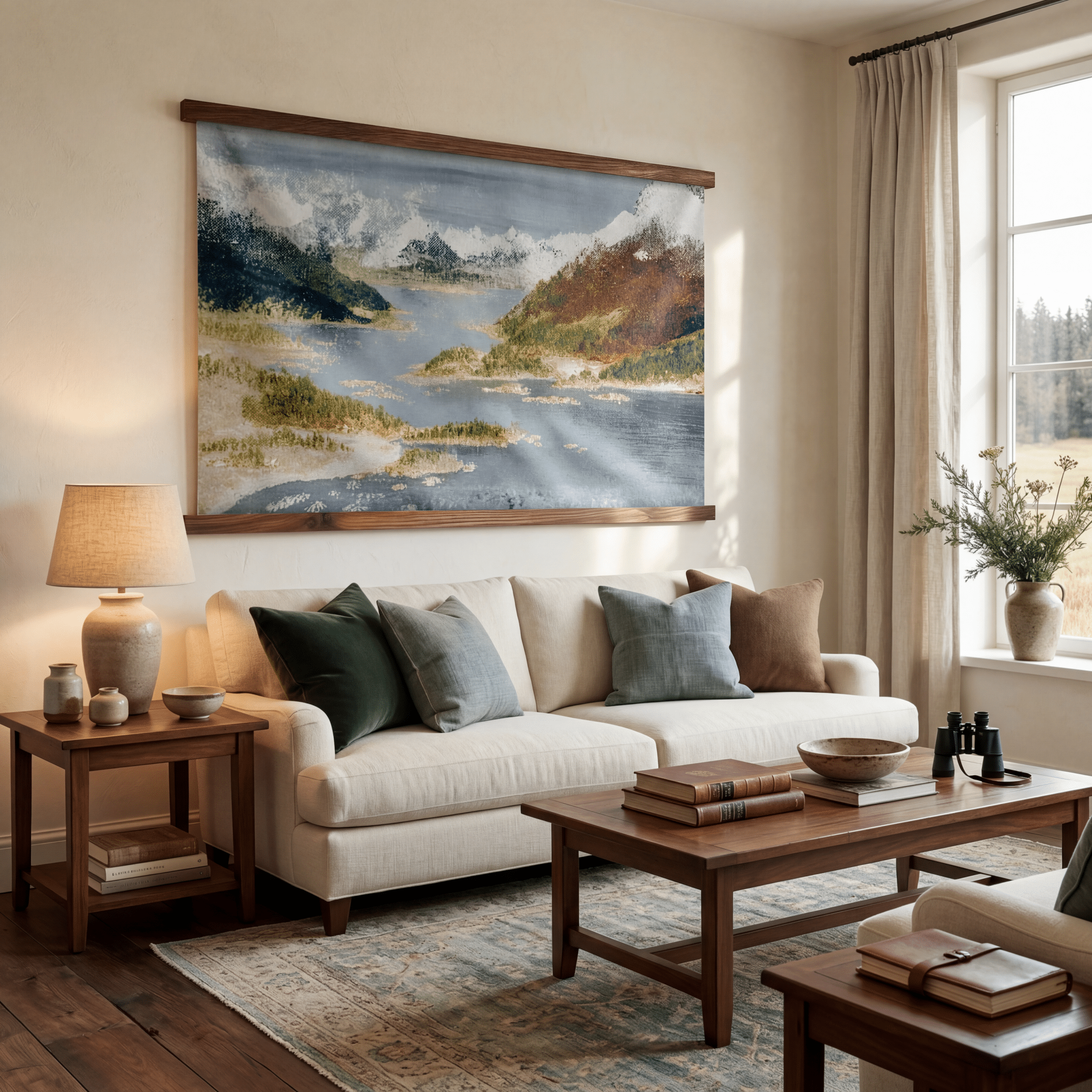 Norwegian Fjords - Tapestry - Lemon Park