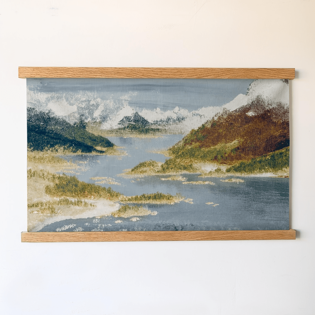 Norwegian Fjords - Tapestry - Lemon Park