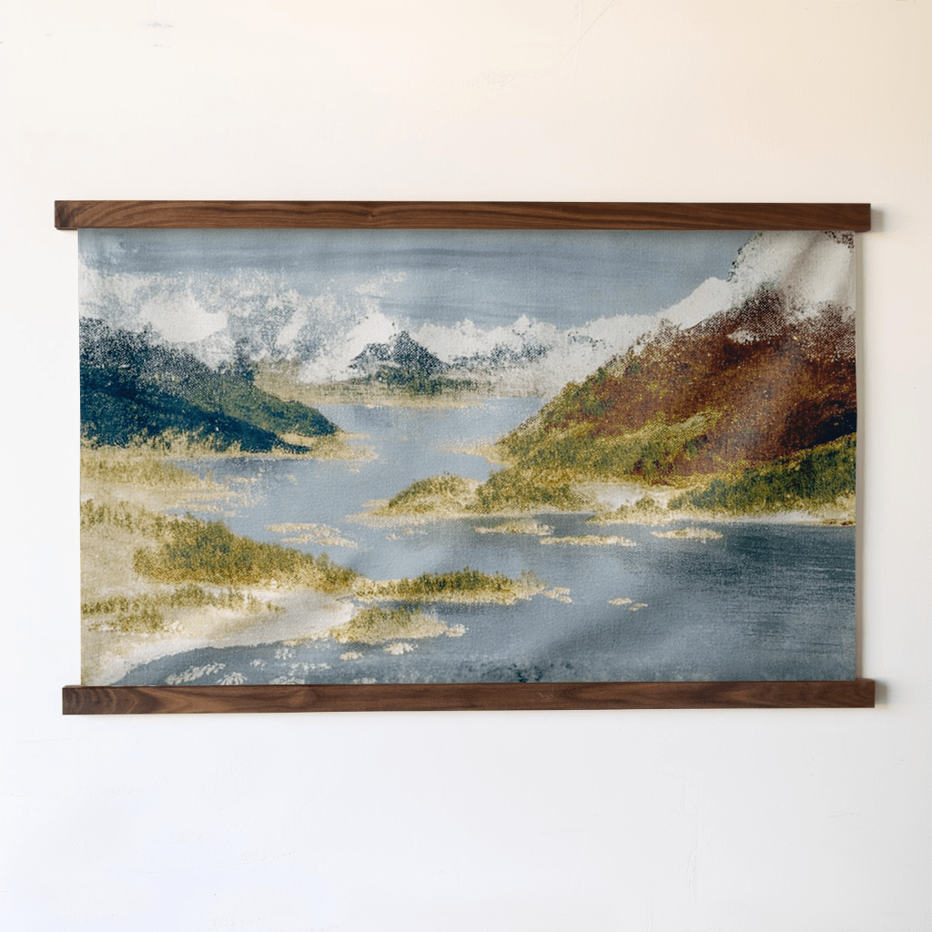 Norwegian Fjords - Tapestry - Lemon Park