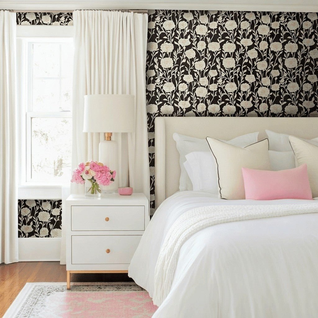 Nova Faux Grasscloth Wallpaper - Lemon Park