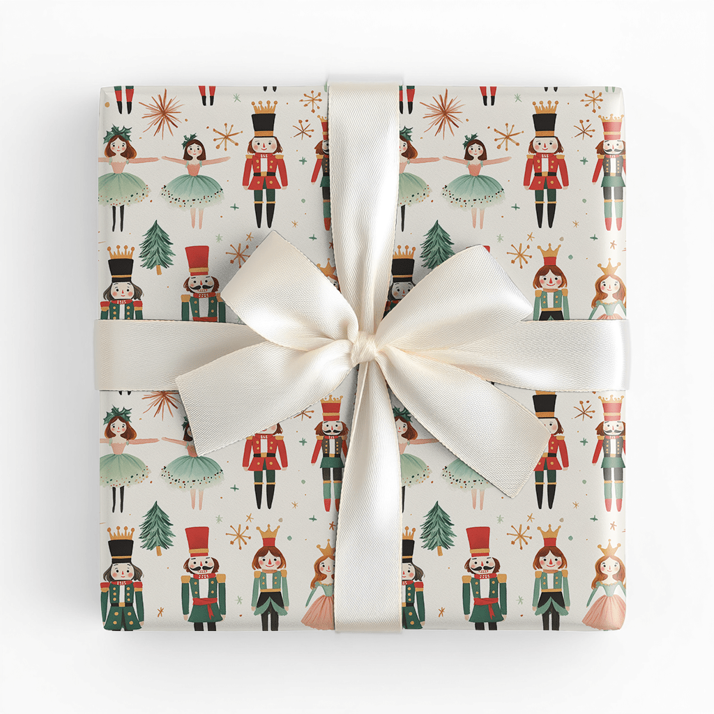 Nutcracker Ballet - Wrapping Paper - Lemon Park