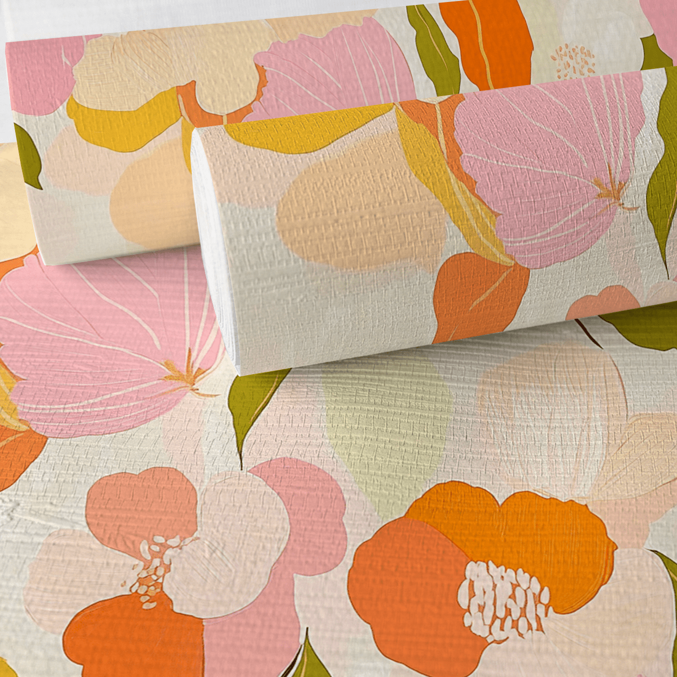 Oakley Faux Grasscloth Wallpaper - Lemon Park