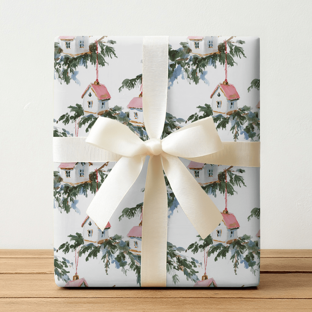 Oakley Ornament - Wrapping Paper - Lemon Park