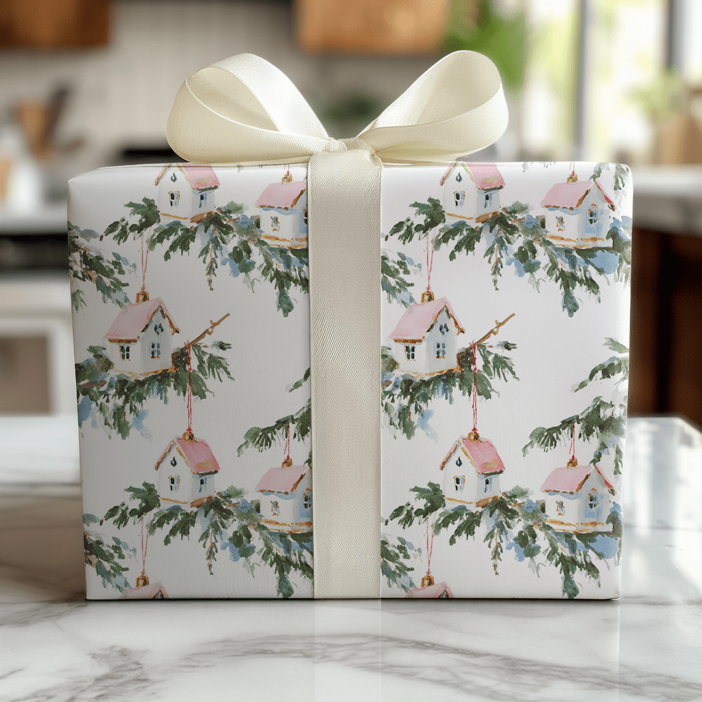 Oakley Ornament - Wrapping Paper - Lemon Park