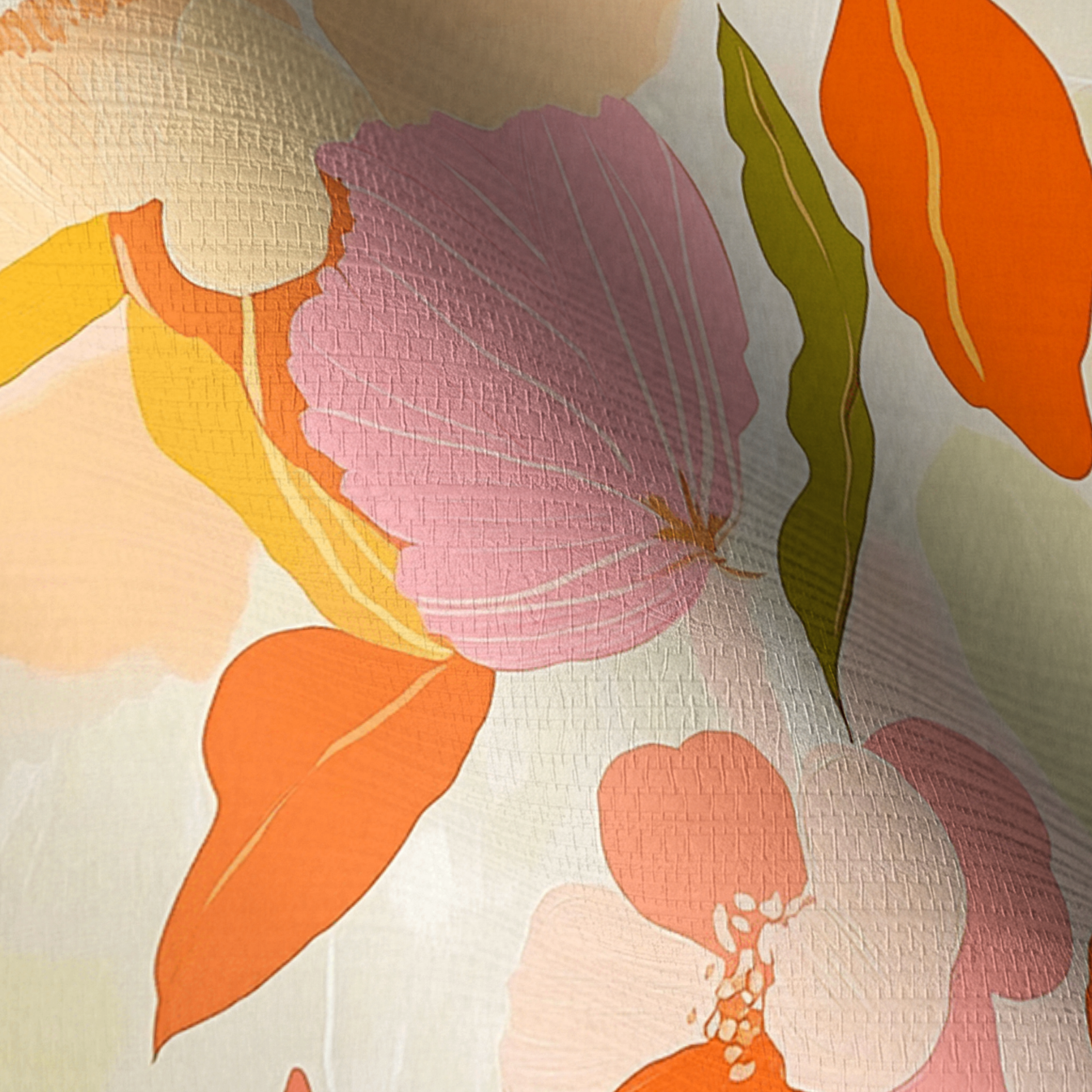 Oakley Faux Grasscloth Wallpaper