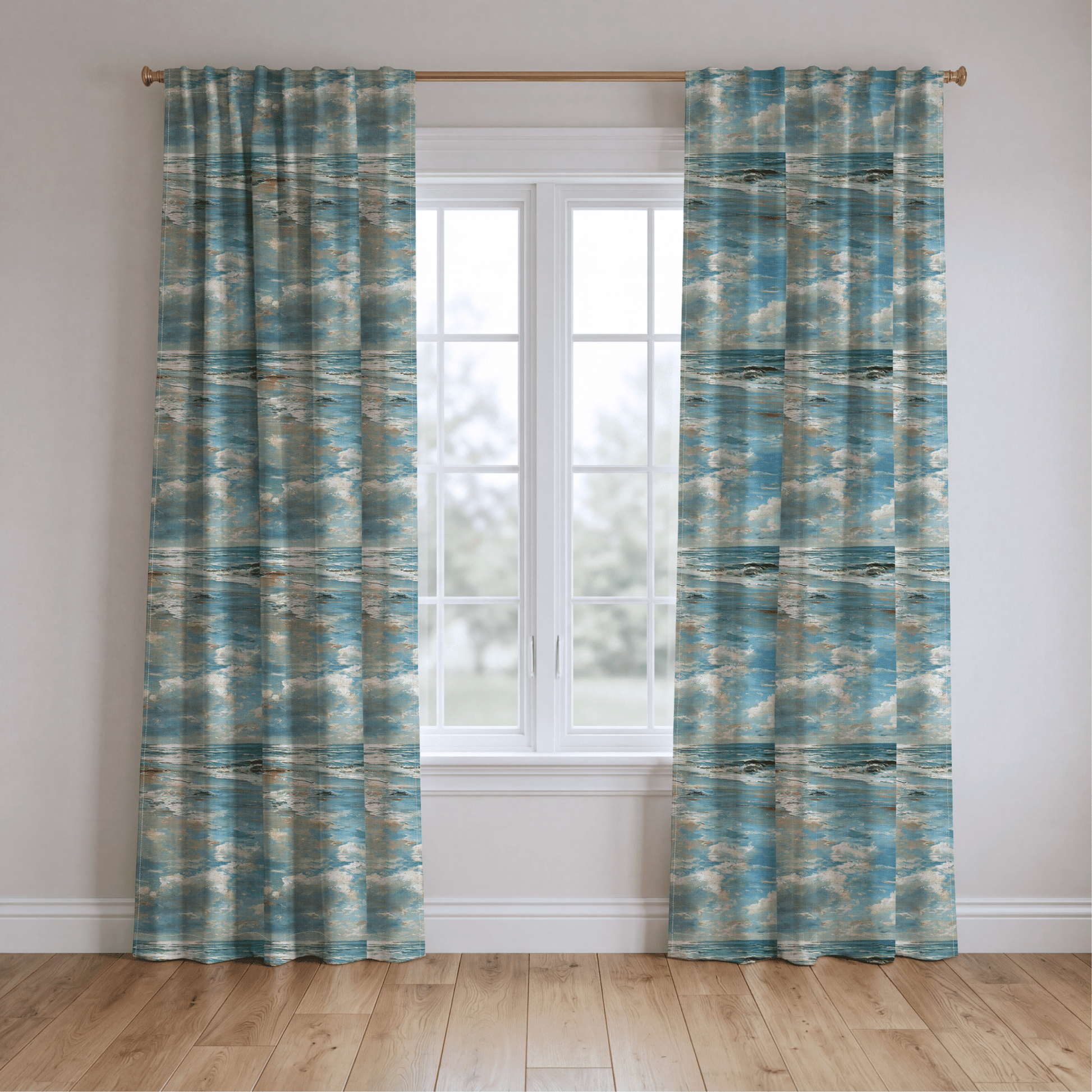 Ocean - Drapery - Lemon Park
