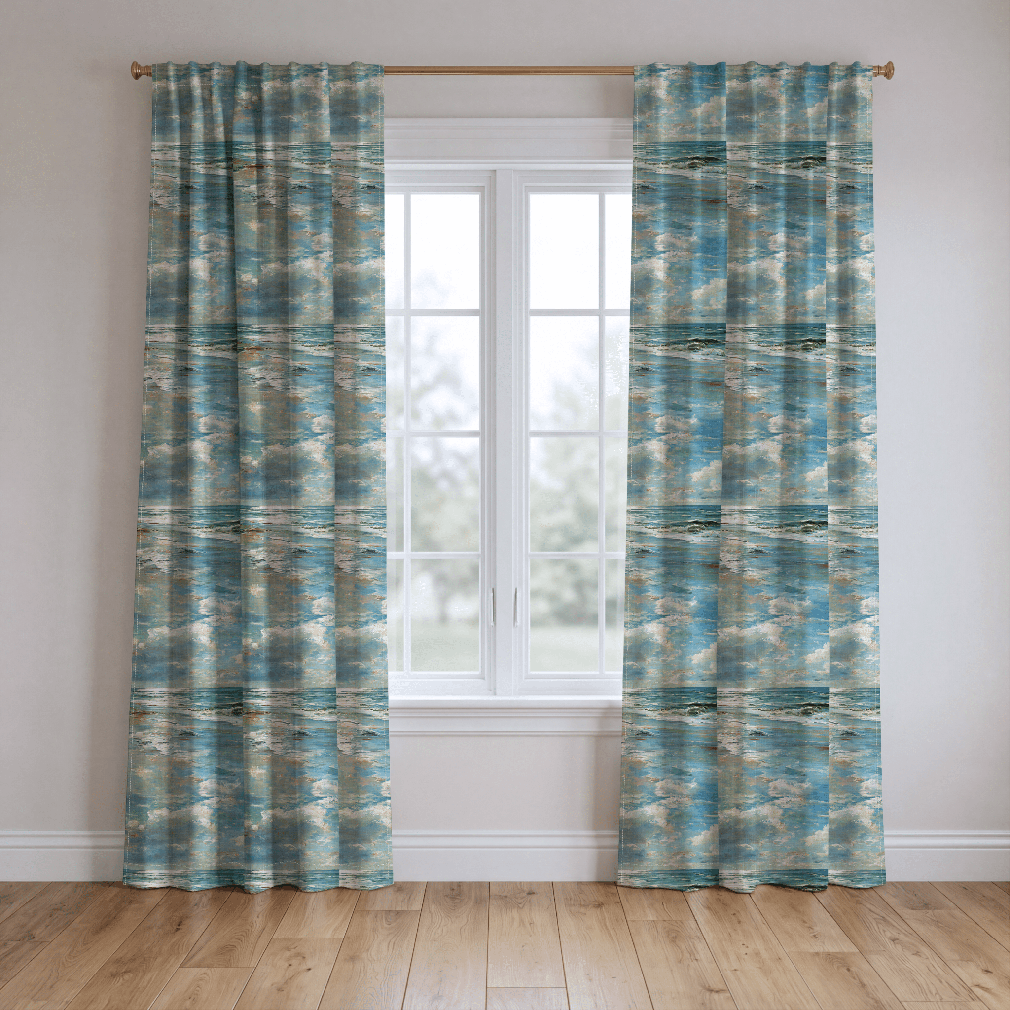 Ocean - Drapery - Lemon Park