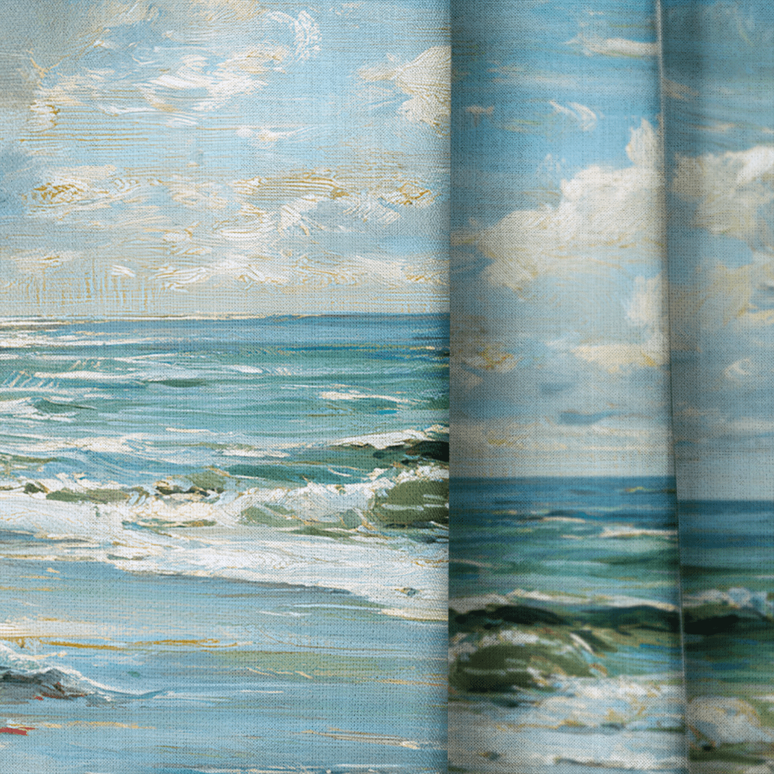 Ocean - Drapery - Lemon Park