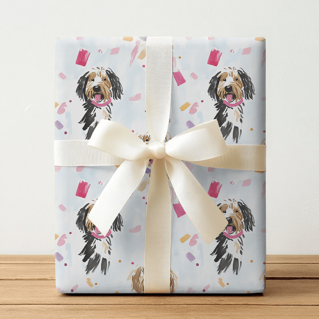 Odie Confetti - Wrapping Paper - Lemon Park