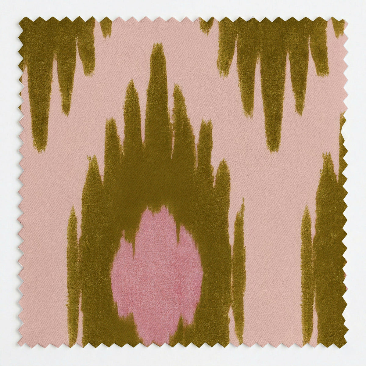 Olive Grove Ikat - Fabric - Lemon Park
