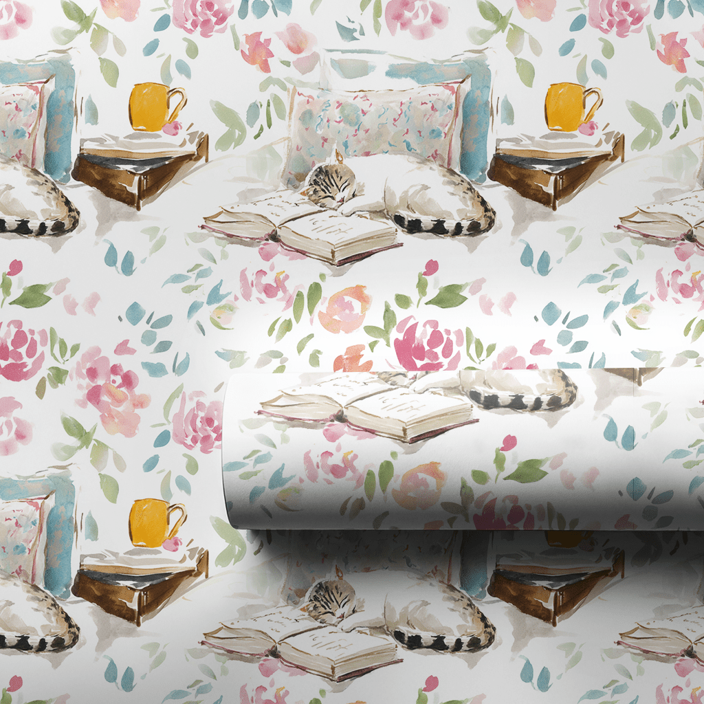 Olive Slumber - Wrapping Paper - Lemon Park