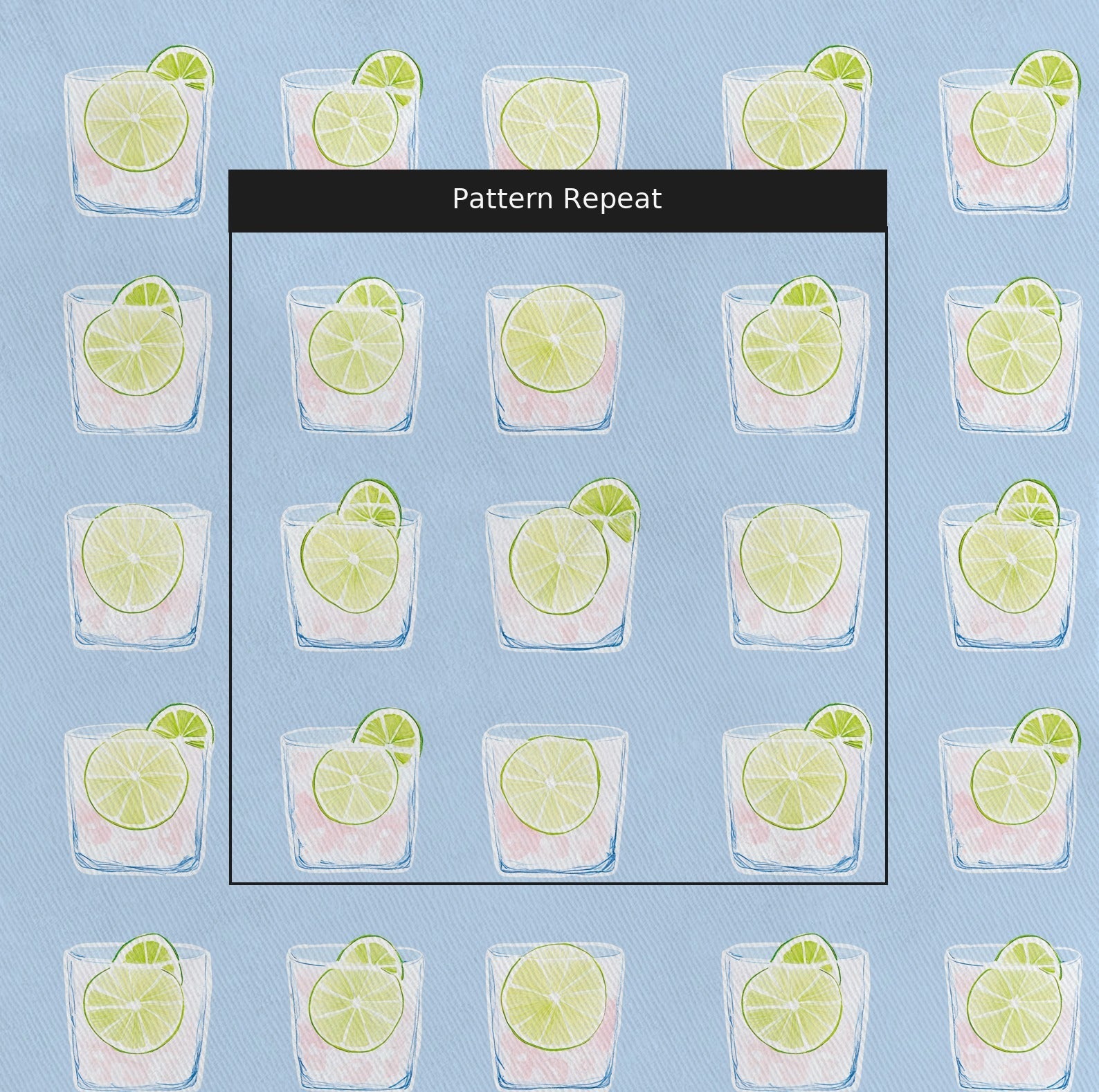 On The Rocks - Fabric - Lemon Park
