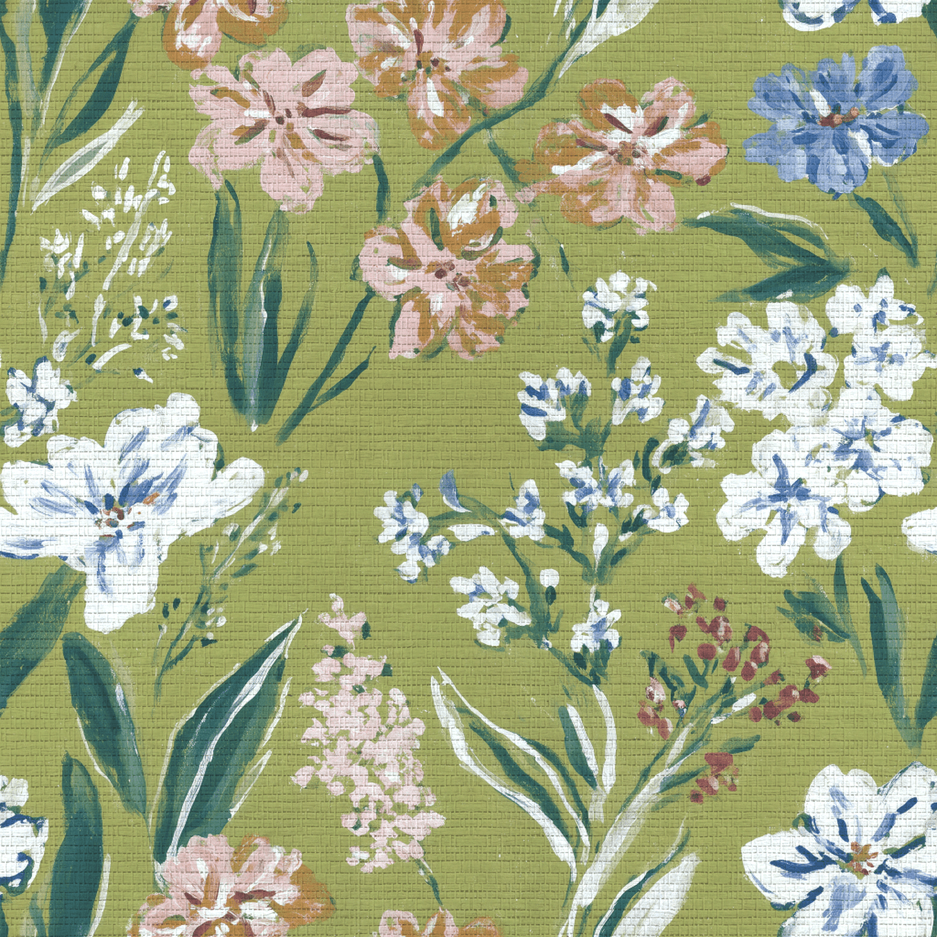 Ondine Faux Grasscloth Wallpaper - Lemon Park