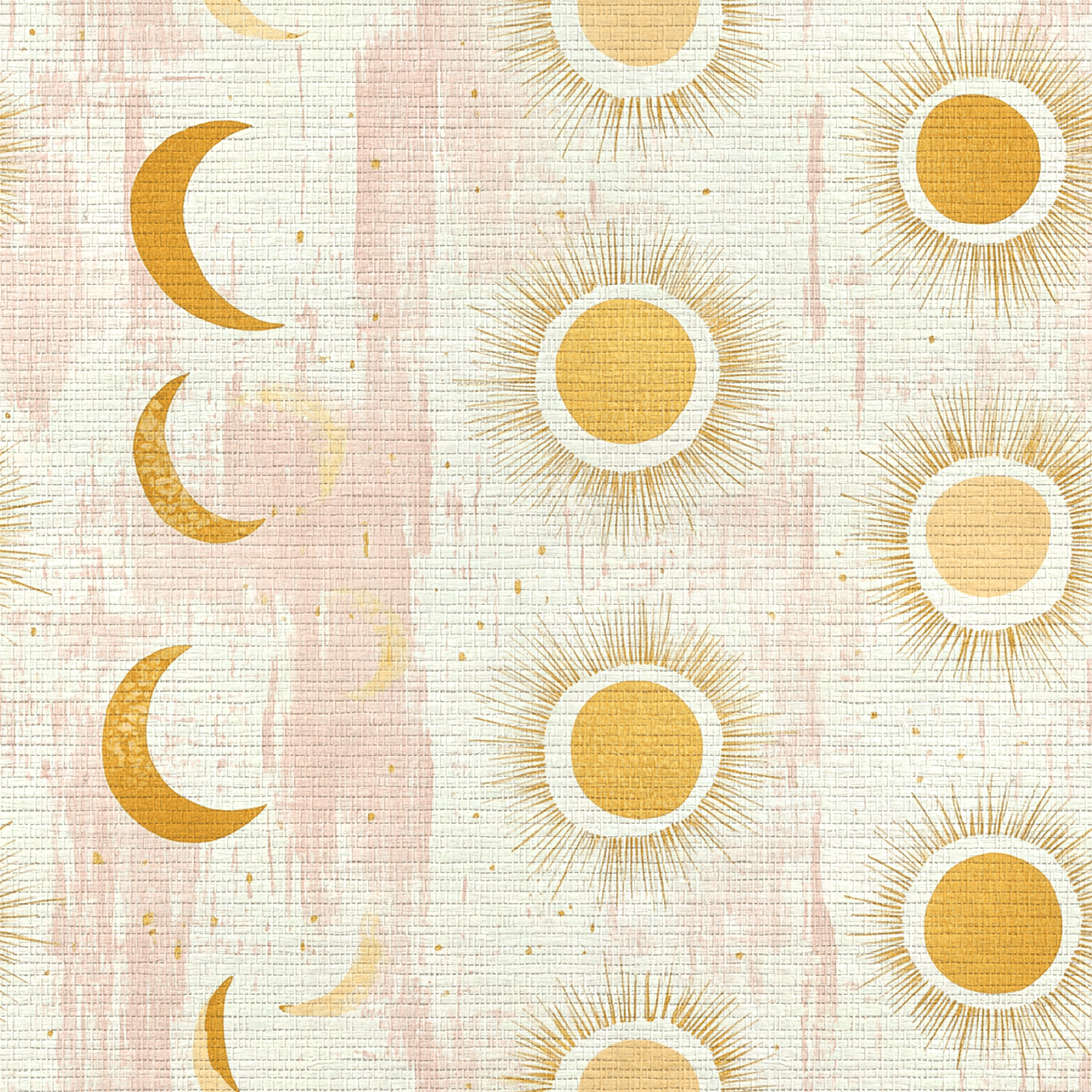 Opal Faux Grasscloth Wallpaper - Lemon Park