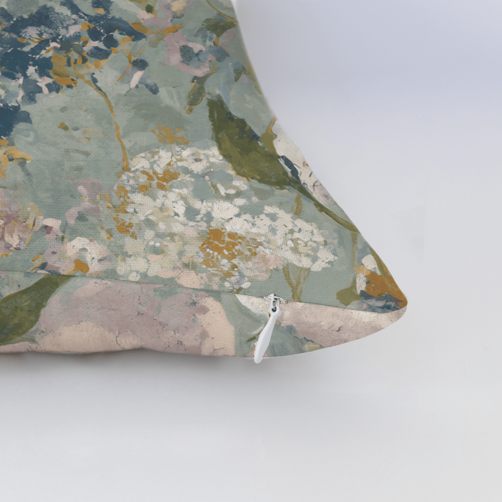 Open Petal Throw Pillow - Lemon Park