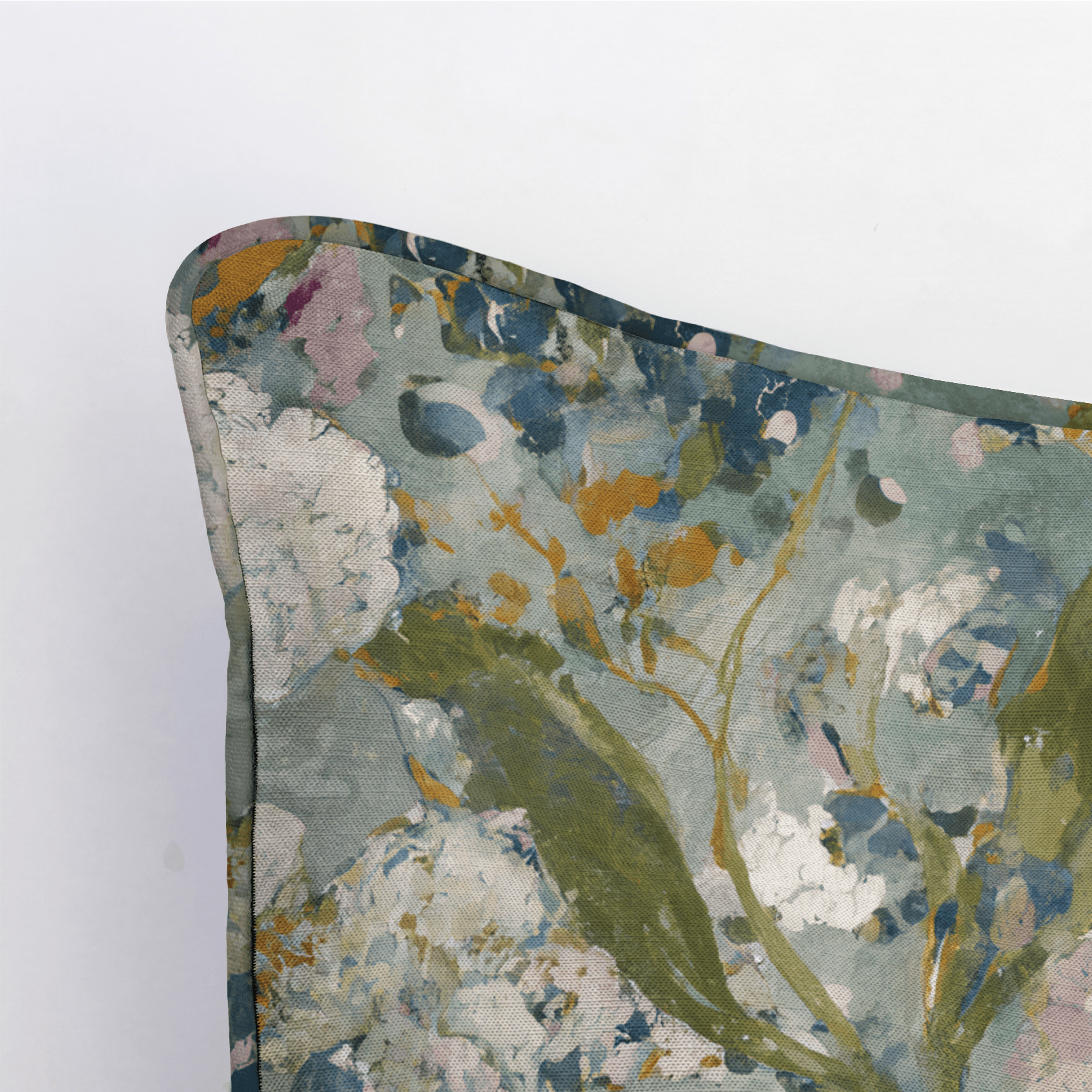 Open Petal Throw Pillow - Lemon Park