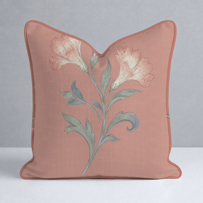 Orange County Clay Botanicals Throw Pillow - Lemon Park