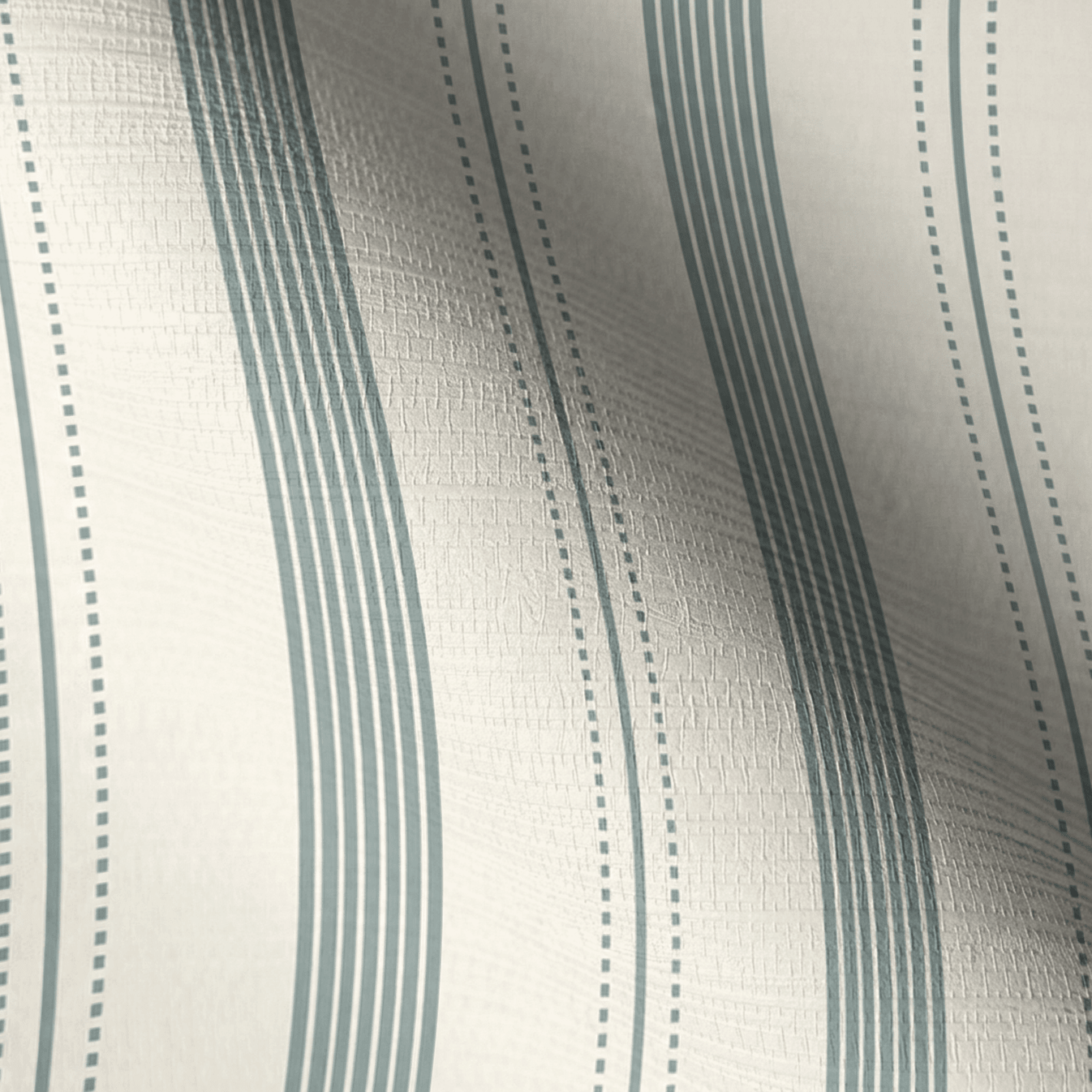 Orange County Cool Grey Stripes Faux Grasscloth Wallpaper - Lemon Park