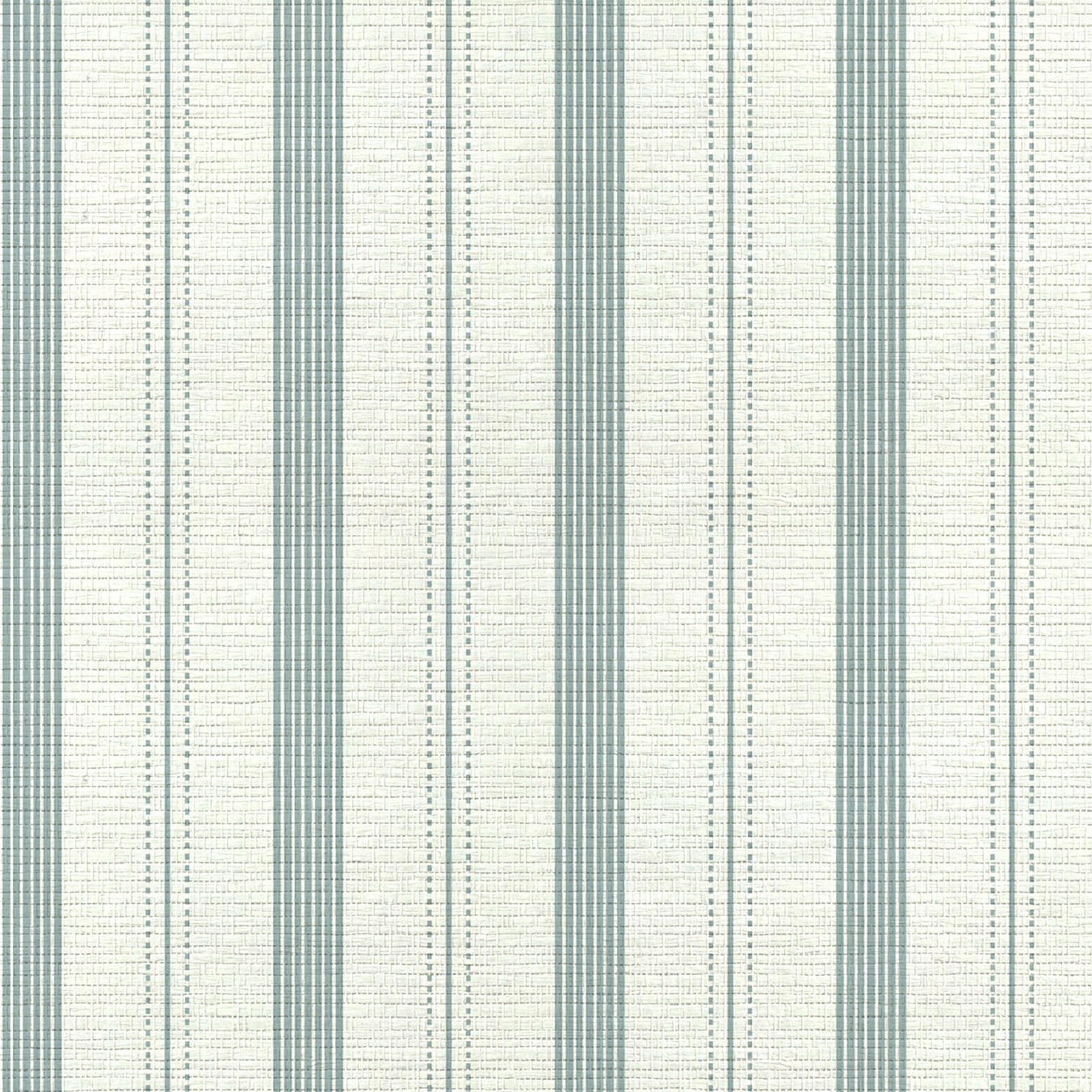 Orange County Cool Grey Stripes Faux Grasscloth Wallpaper - Lemon Park
