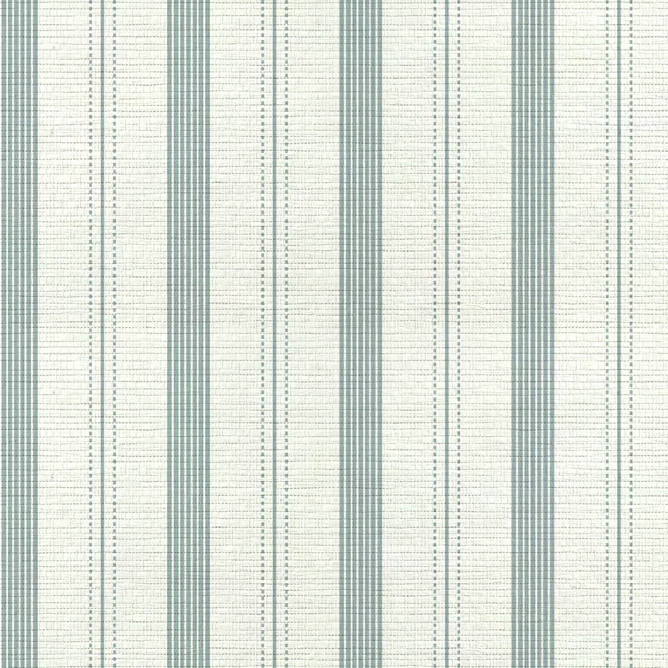 Orange County Cool Grey Stripes Faux Grasscloth Wallpaper