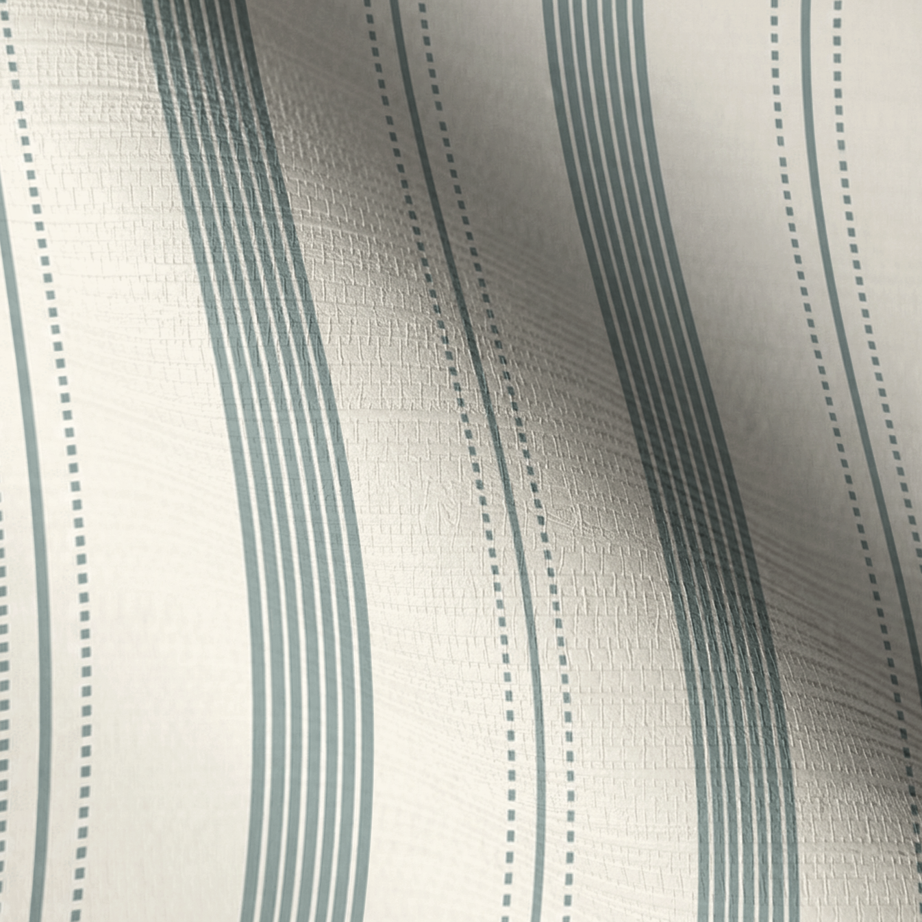 Orange County Cool Grey Stripes Faux Grasscloth Wallpaper