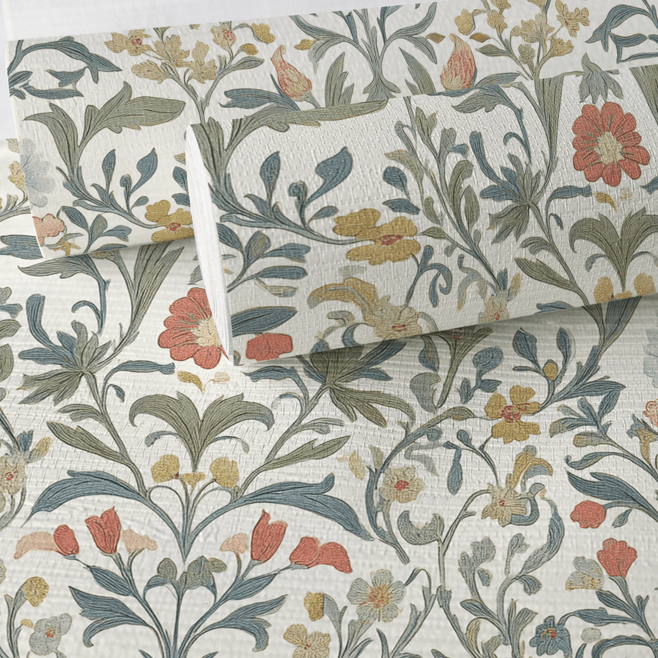 Orange County Faux Grasscloth Wallpaper - Lemon Park