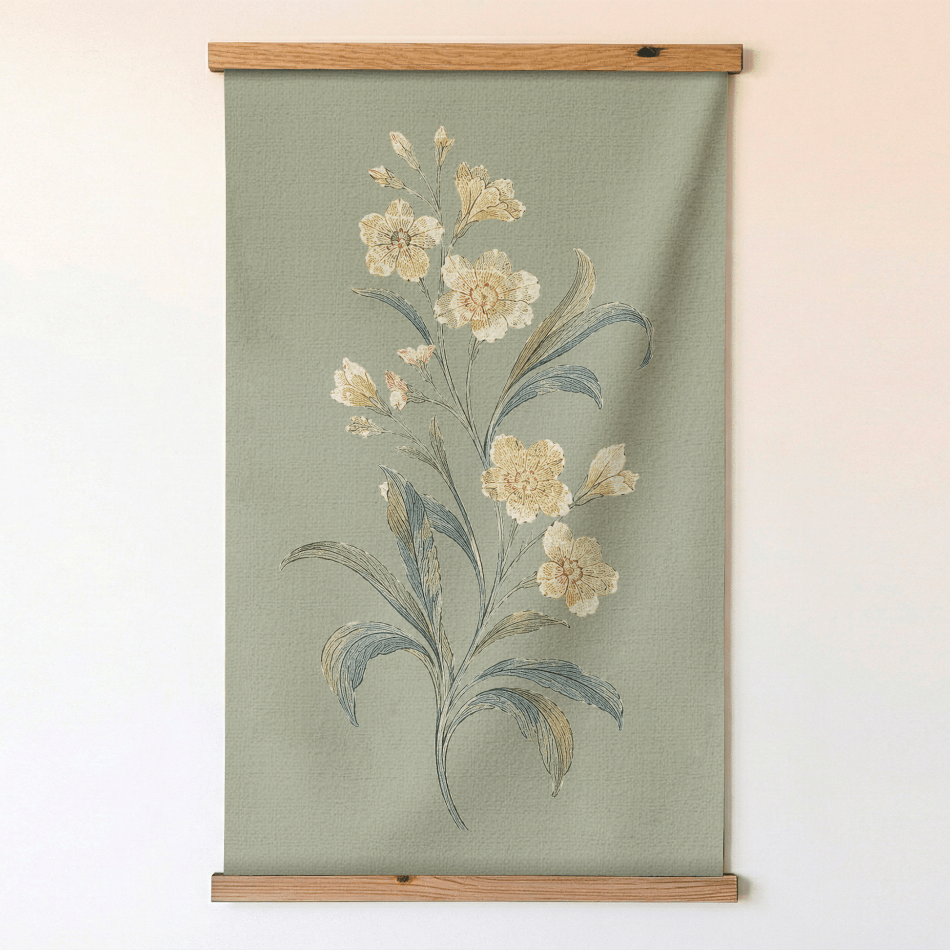 Orange County Olive Botanical Study - Tapestry - Lemon Park