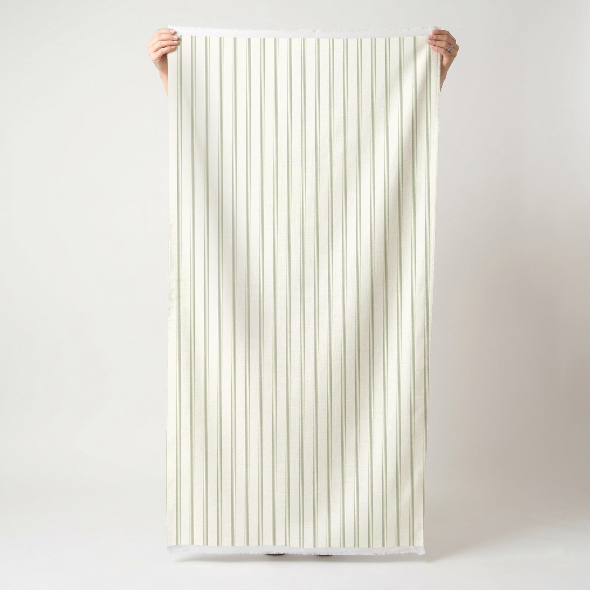 Orange County Olive Stripes - Fabric - Lemon Park