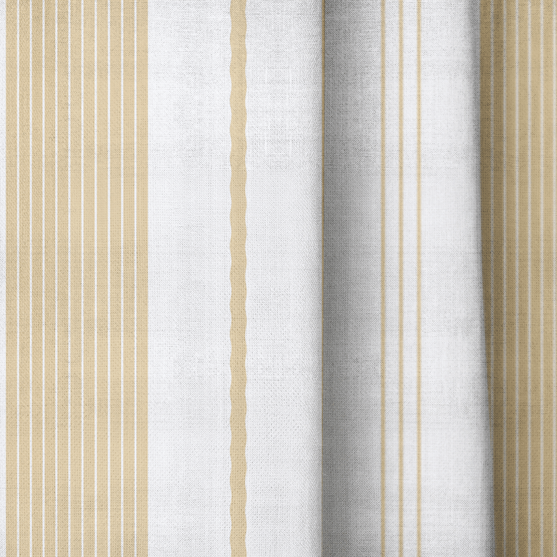 Orange County Pavlova Stripes - Drapery - Lemon Park