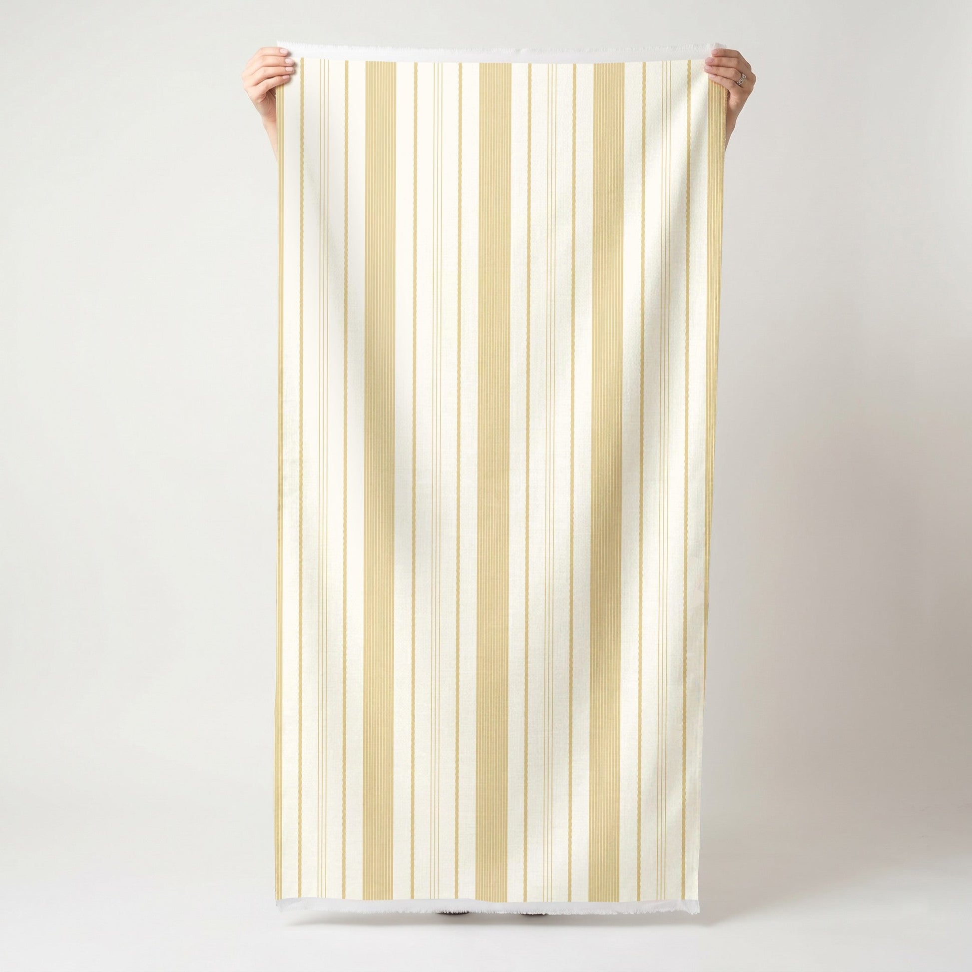 Orange County Pavlova Stripes - Fabric - Lemon Park