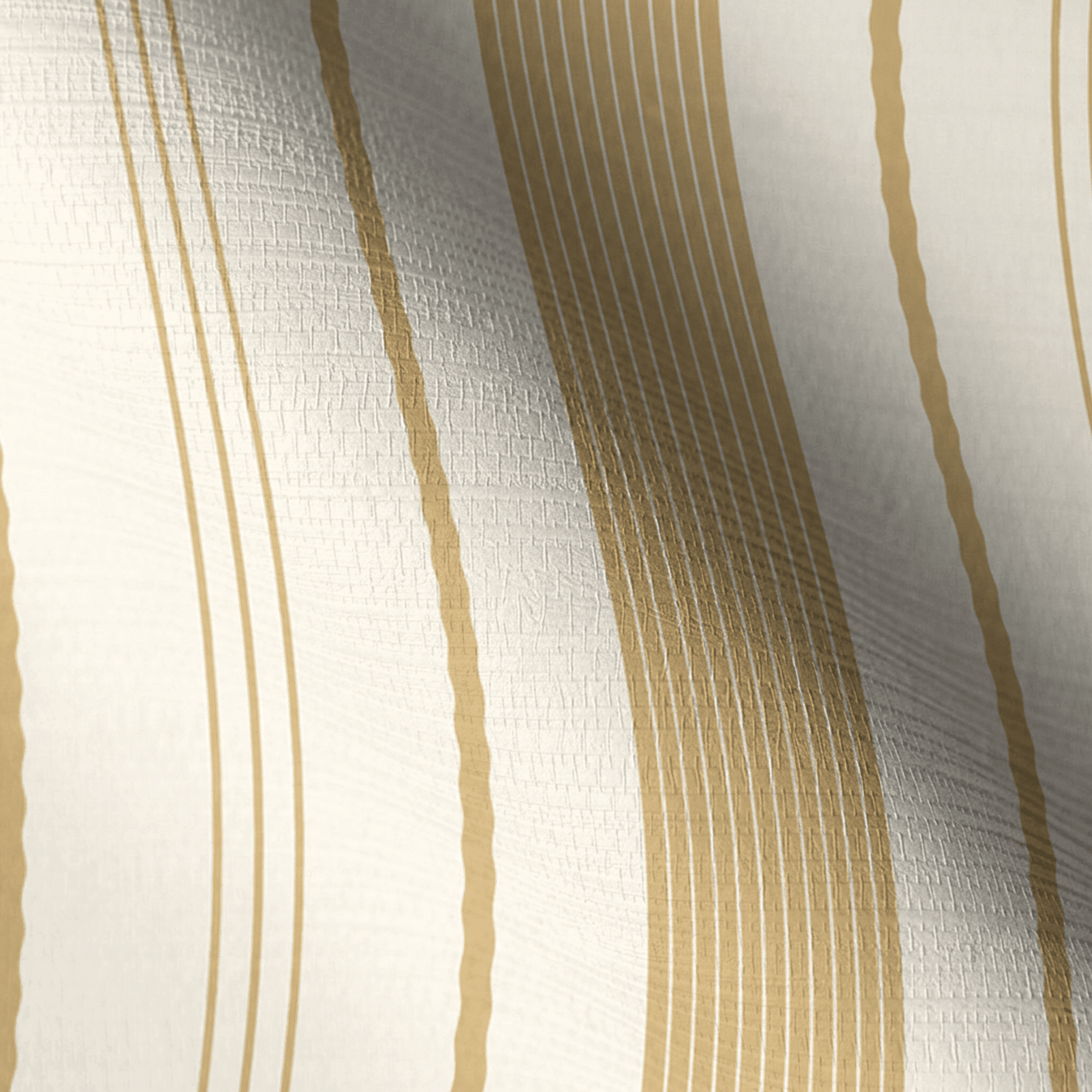 Orange County Pavlova Stripes Faux Grasscloth Wallpaper - Lemon Park