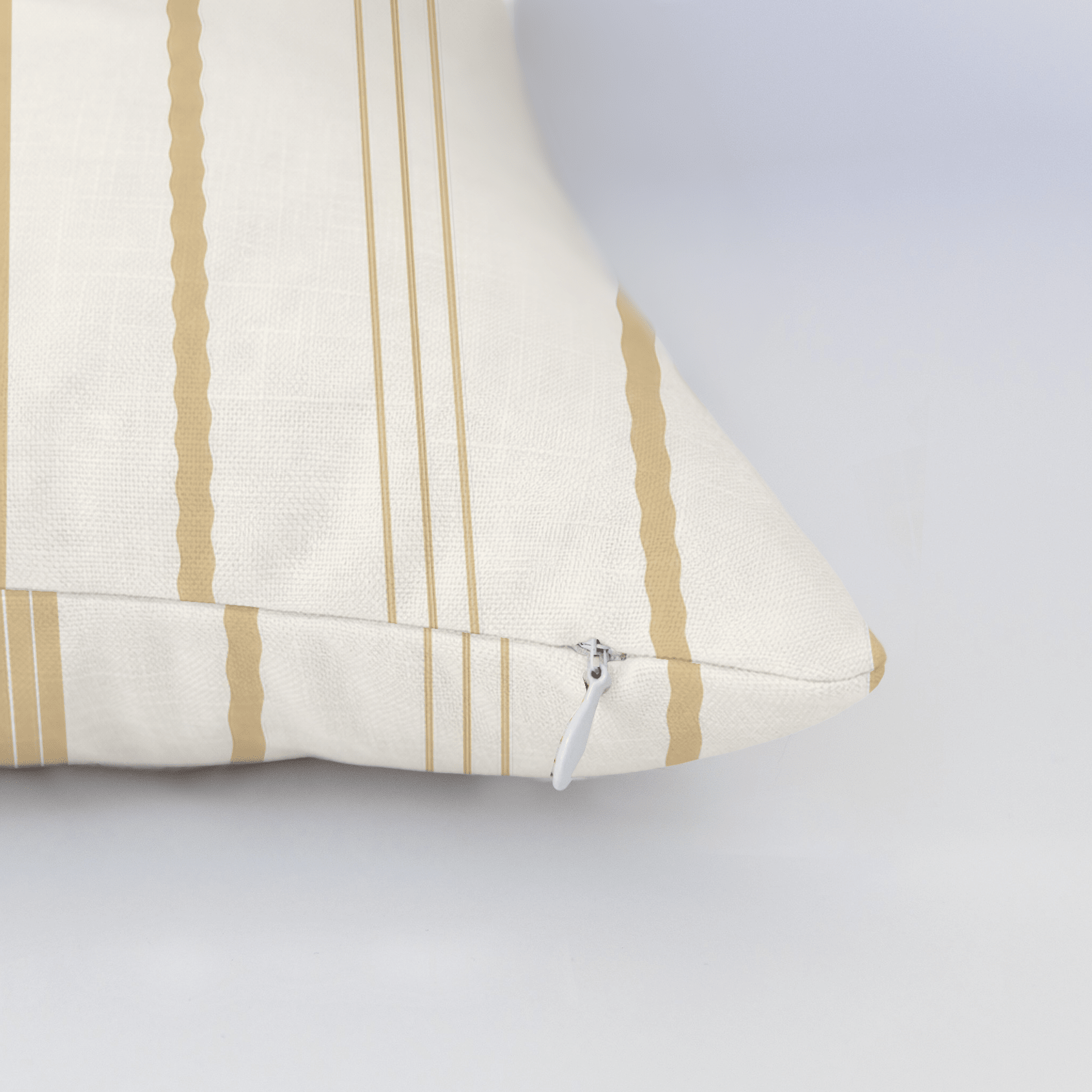 Orange County Pavlova Stripes Throw Pillow - Lemon Park