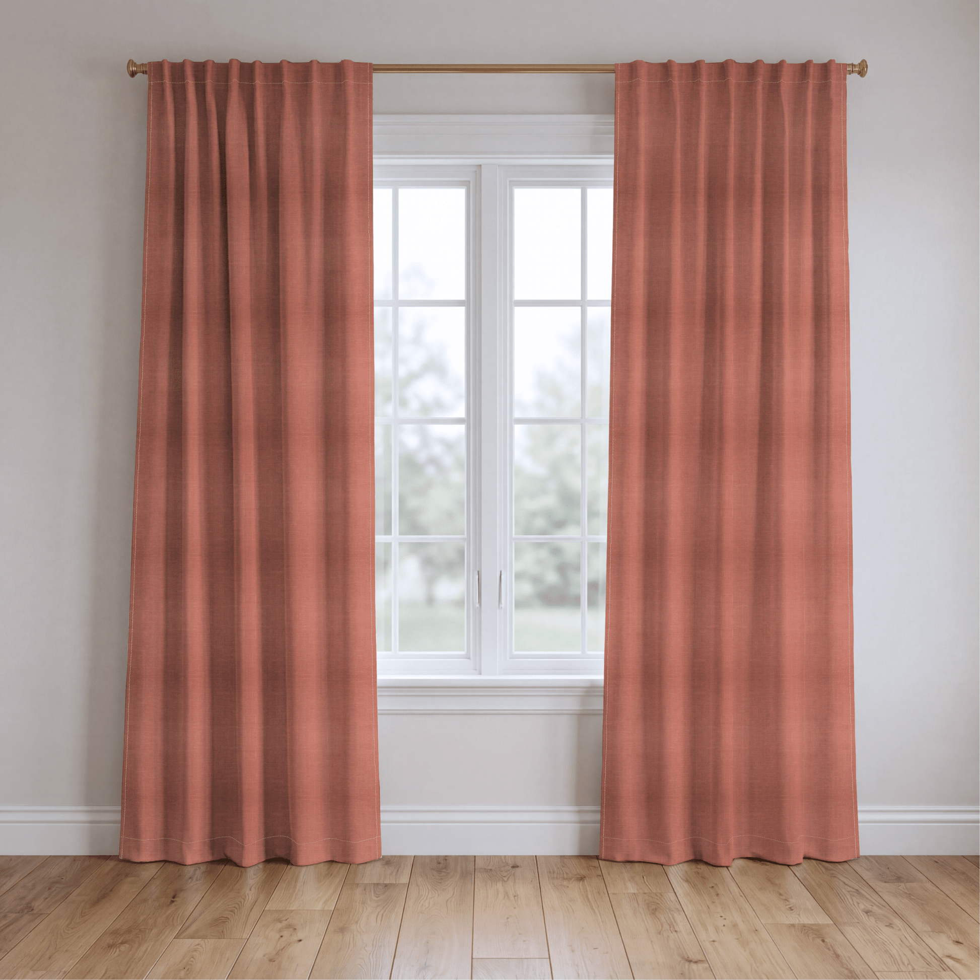 Orange County Terracotta - Drapery - Lemon Park