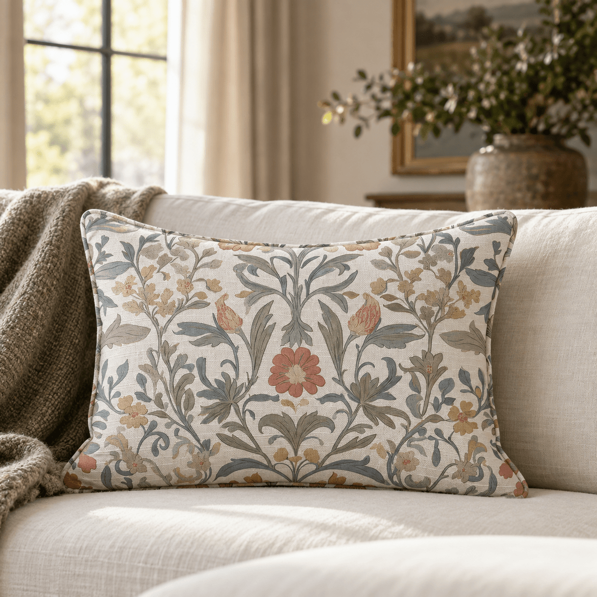 Orange County Throw Pillow - Lemon Park