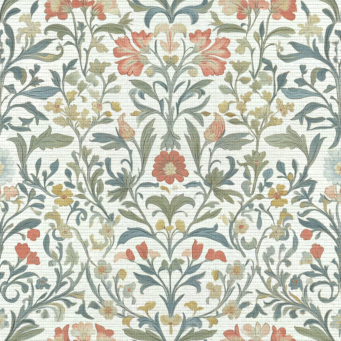 Orange County Faux Grasscloth Wallpaper