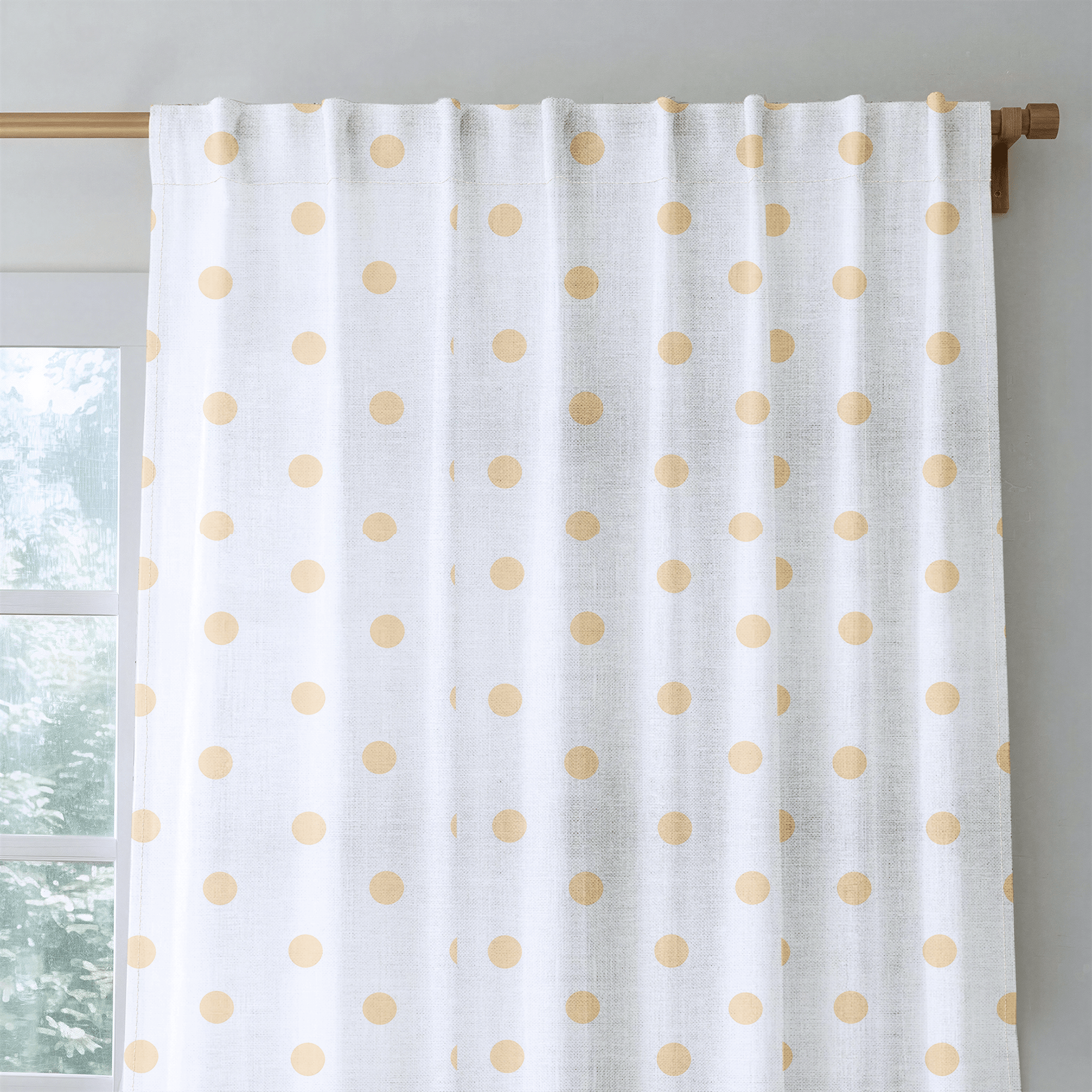 Orange Hannah - Drapery - Lemon Park