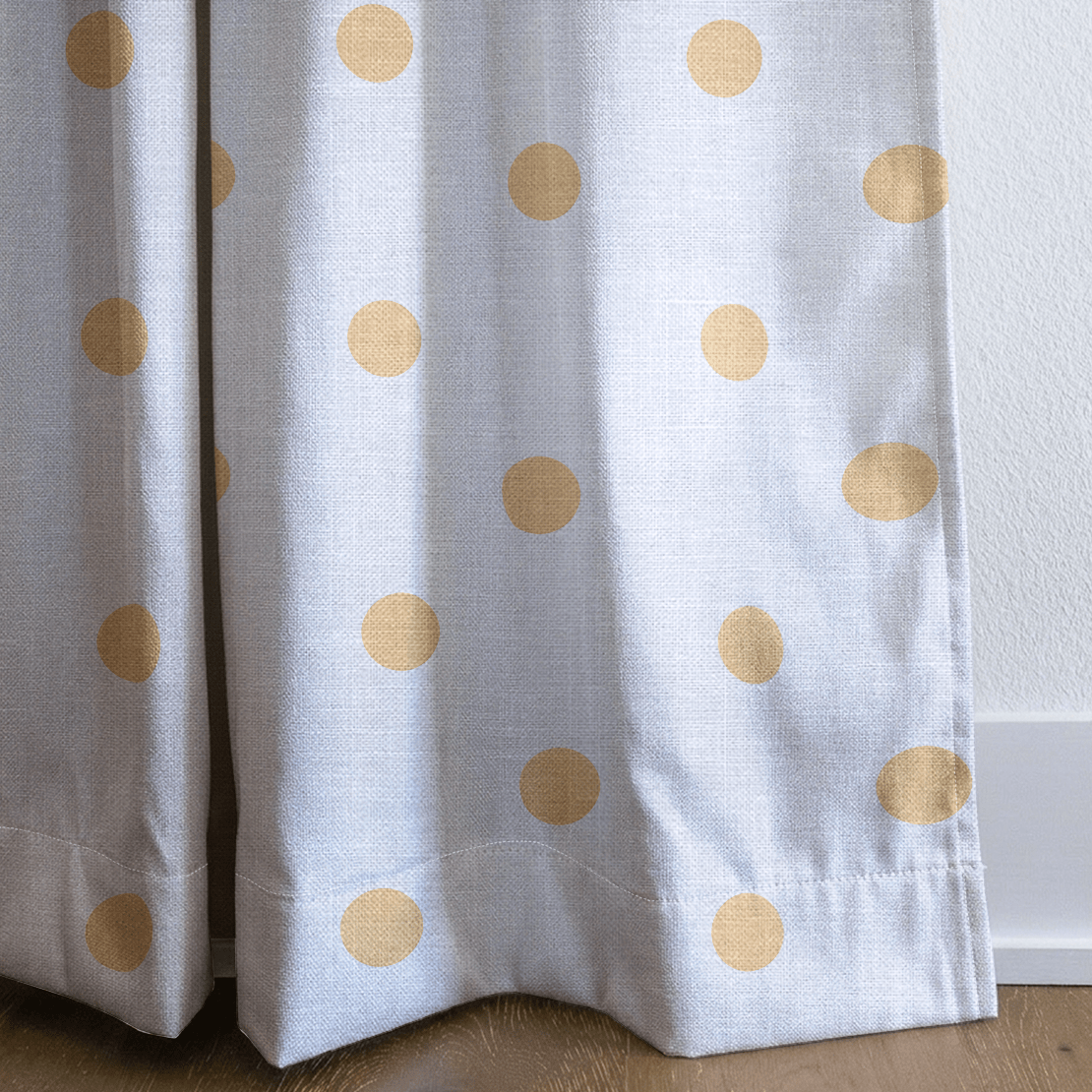 Orange Hannah - Drapery - Lemon Park